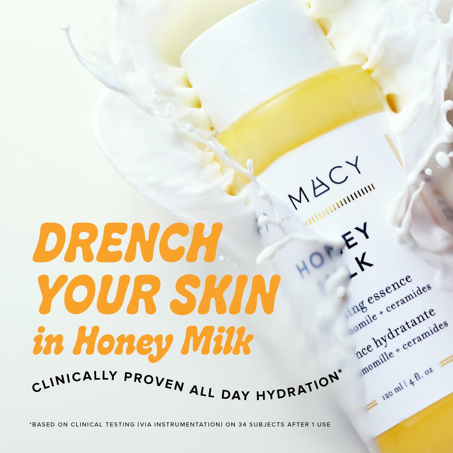 Farmacy Hydrating Essence - Hydrating Honey Milk Toner + Facial Essence to Soothe, Moisturize and Strengthen Skin Barrier - Preps Complexion for Skincare Products or Makeup Application (120ml)