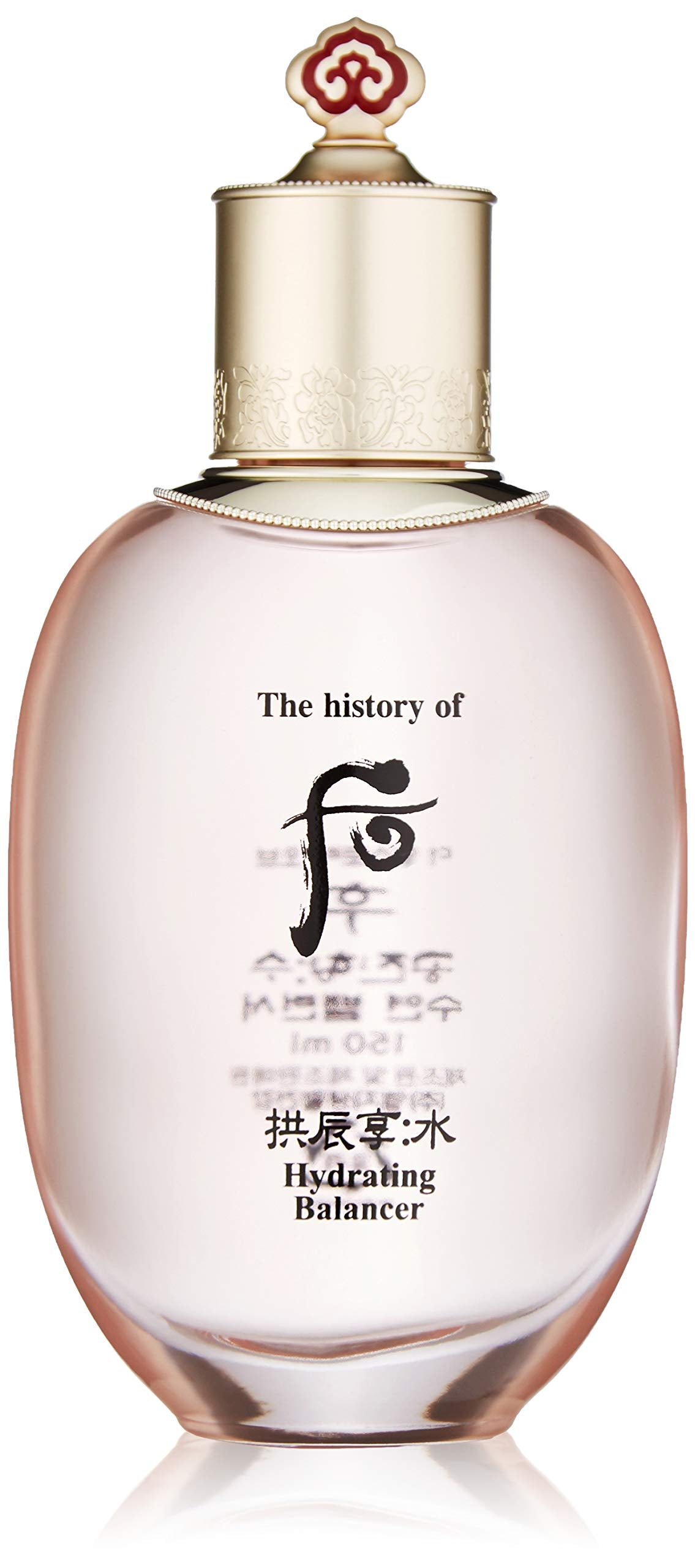 The History of Whoo Gongjinhyang Soo Vital Hydrating Balancer | Excellent Hydrating Effect with Refreshing Sensation | Reconstruct Skin Moisturizing Barrier, Instant Cooling Effect, 150ml