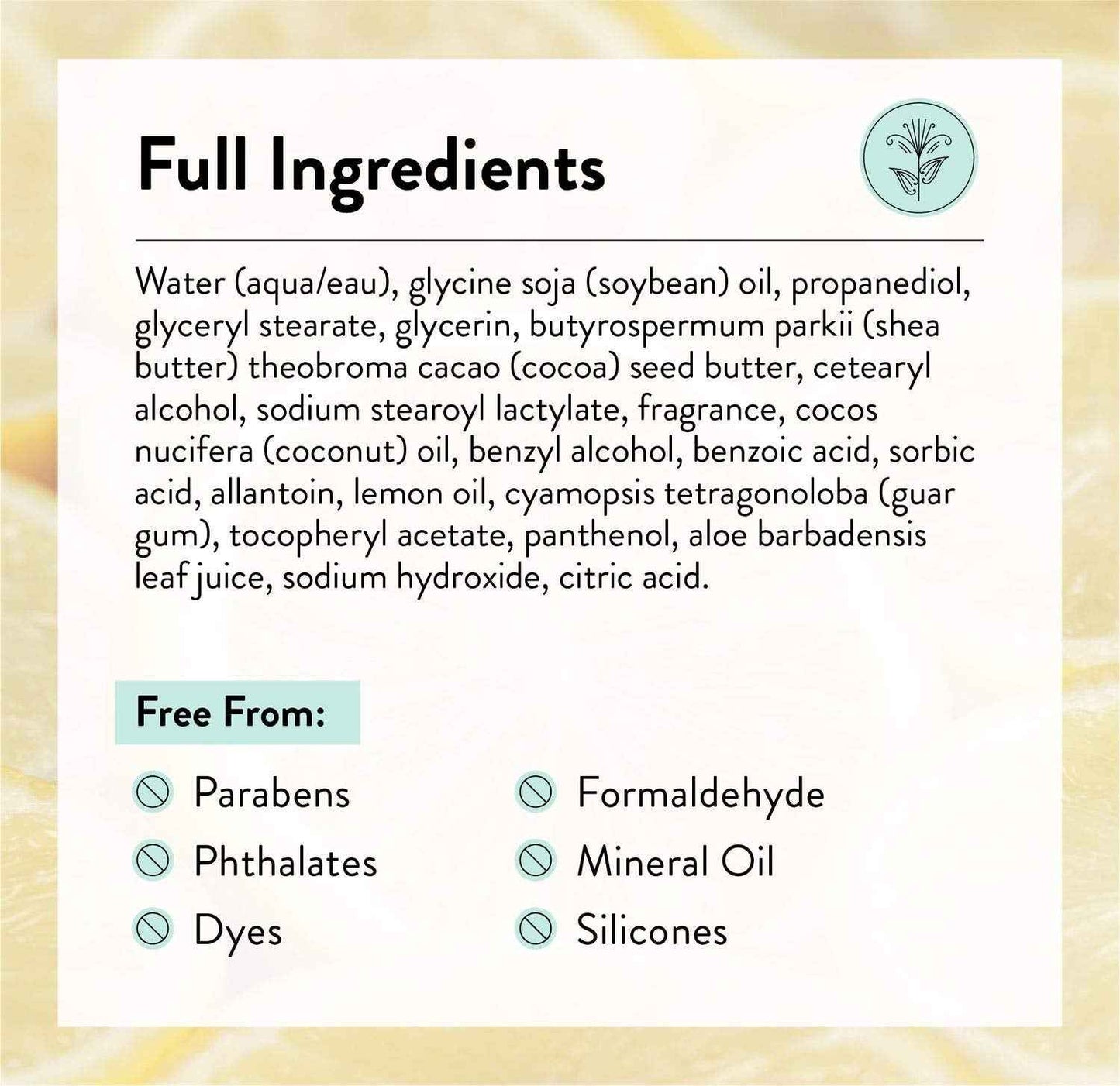 J.R. Watkins Daily Moisturizing Lotion – Body Cream in Pump Dispenser – Hydrating Skin Cream Made with Shea Butter, Cocoa Butter, Coconut Oil & Vitamin E, Lemon Cream, 18 fl oz