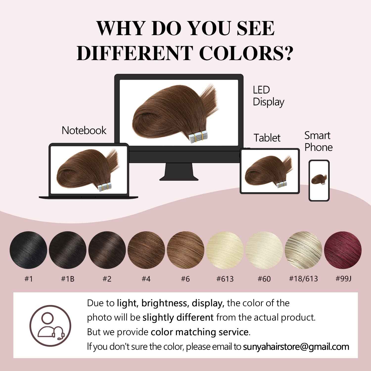 Sunya Tape in Hair Extensions Human Hair 14 inches Silky Straight Remy Human Hair Seamless Skin Weft Hair Extensions Tape in 14 inches #4 Chocolate Brown 40 Gram 20Pcs/Pack Thick Hair