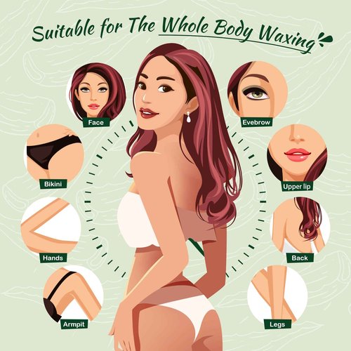 Aloe Wax Hair Removal Beads for Whole Body