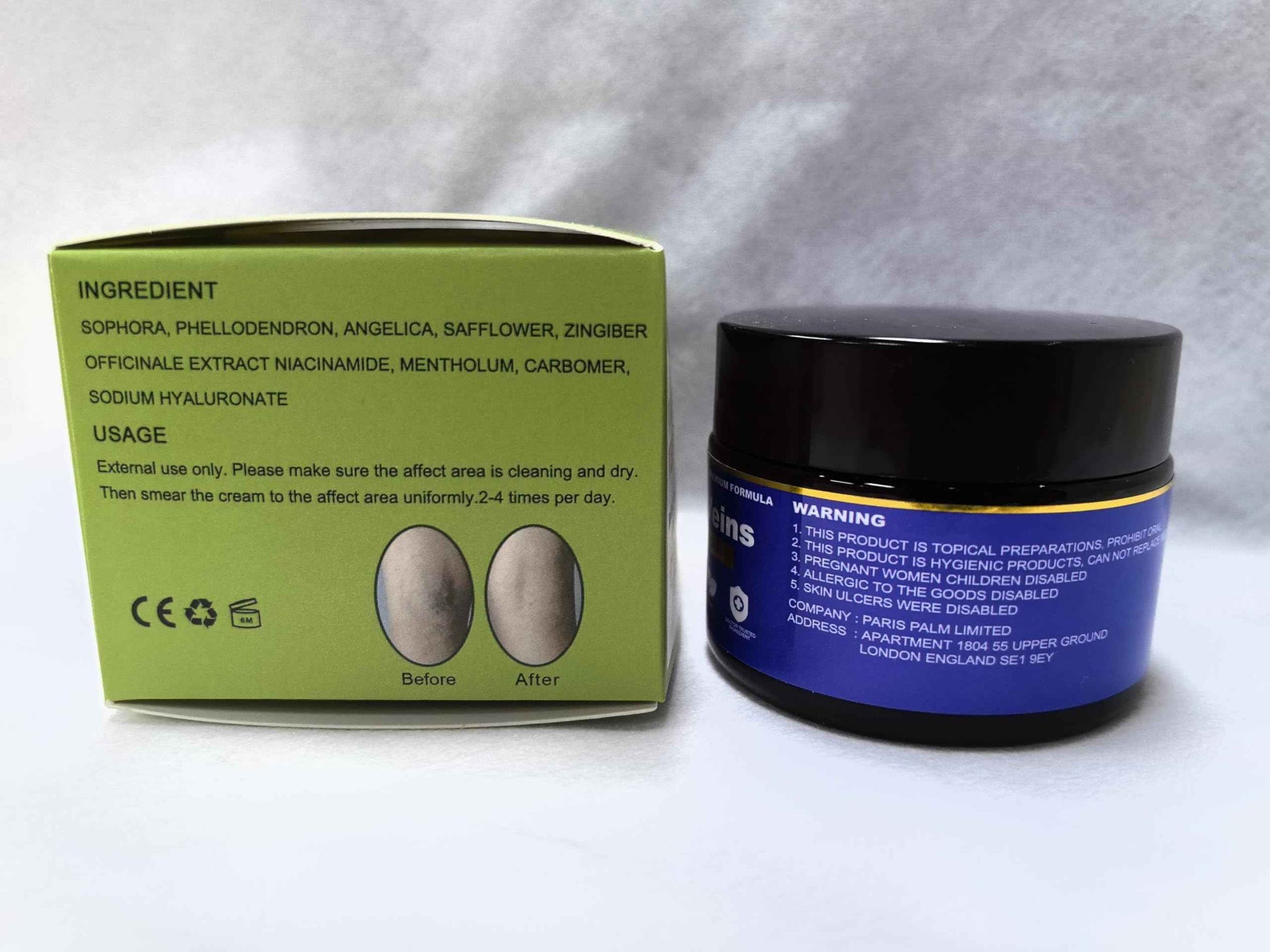 BERVEAL 3 Pack Varicose Veins & Spider Veins Repair Cream, Improve Blood Circulation, Leg Treatment Cream (1.76 OZ) (3)