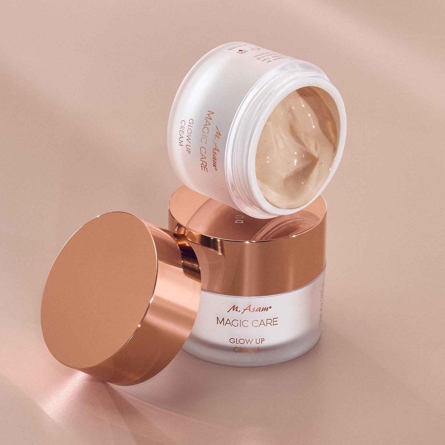 M. Asam MAGIC CARE Glow Up Cream (1.69 Fl Oz) - Light facial cream with immediate & long-term glow effect, skincare for fresh and youthful complexion, ideal as day care & as make-up base.