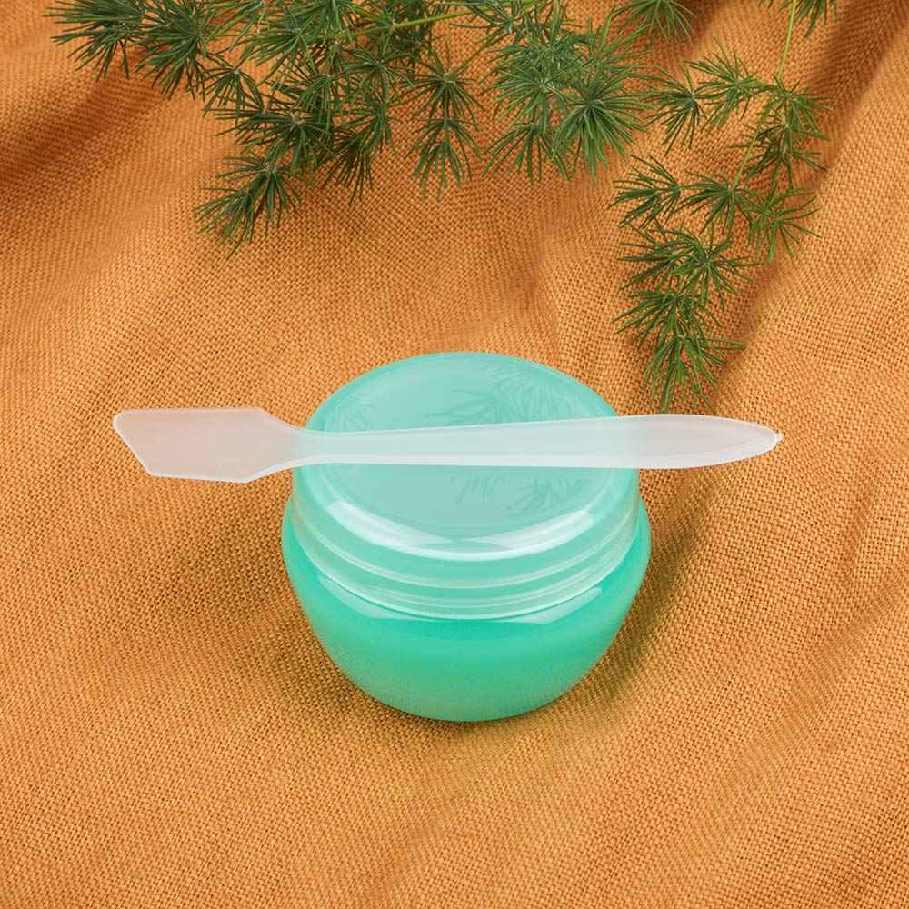 Sonku Travel Containers for Toiletries,Travel Containers Sets Plastic Cosmetic Makeup Jars 20ml /Per,Leak-proof Travel Accessories with Lid for Cosmetic Makeup Face Body Hand Cream (10 Pieces)