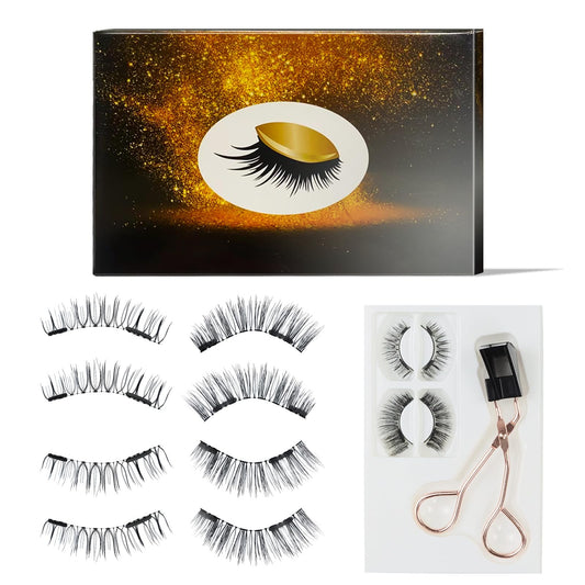 Natural Look Magnetic Eyelashes - Get Voluminous Lashes