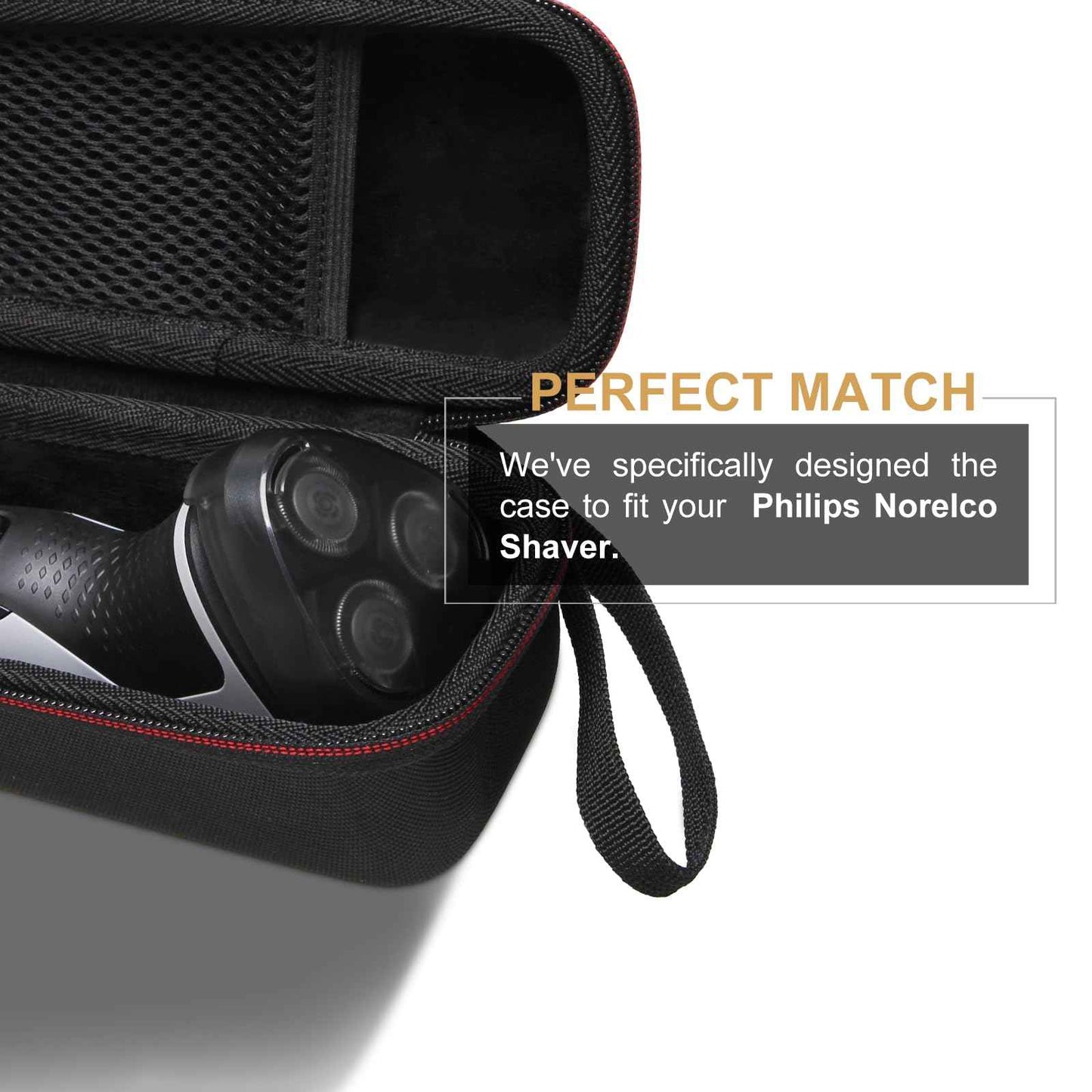 LTGEM EVA Hard Case Compatible with Philips Norelco Shaver 2300/3800/7200 - Travel Carry Electric Razor Hard Case