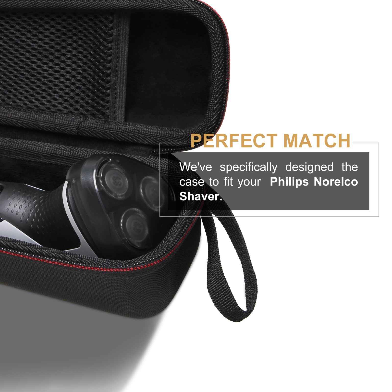 LTGEM EVA Hard Case Compatible with Philips Norelco Shaver 2300/3800/7200 - Travel Carry Electric Razor Hard Case