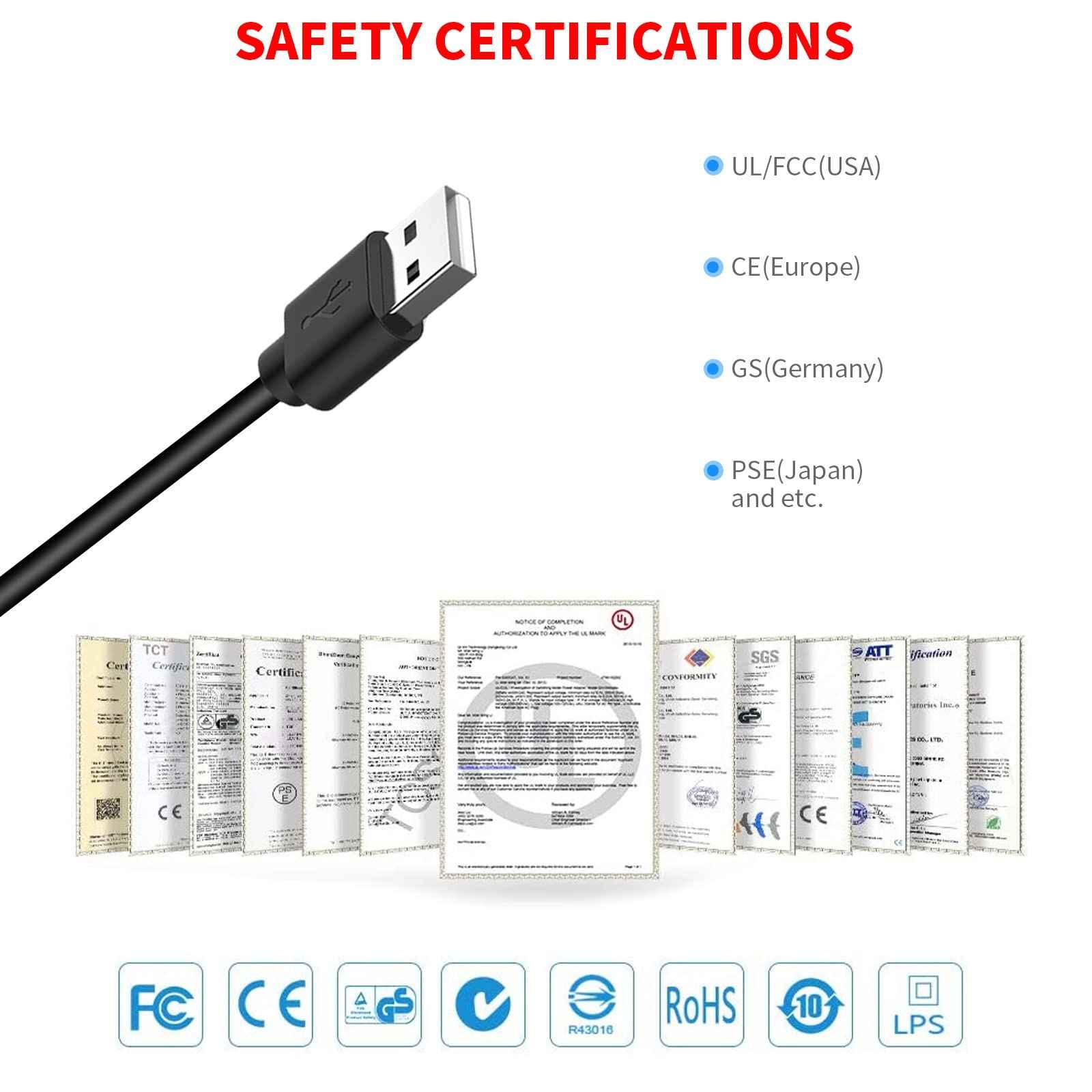 MEROM Charger Cord Compatible with SURKER Mens Hair Grooming Trimmer K7S K7S-Silver K7S-Gold K9S SK-1616 Replacement Hair Clipper Power Cable