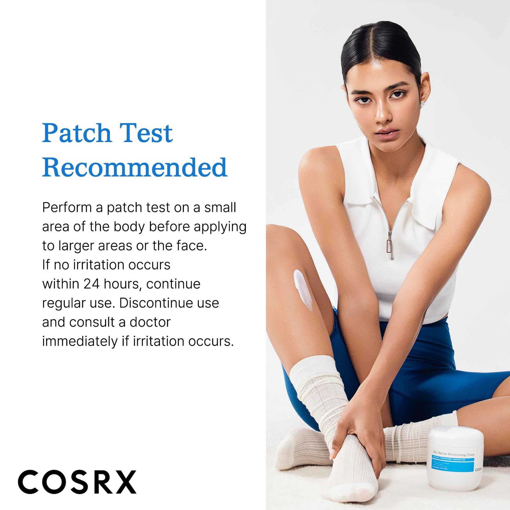 COSRX Barrier Moisturizing Cream - Body and Face Moisturizer for Dry Skin with Ceramide & Hyaluronic Acid, Unscented Hydrating Body Lotion, 15.2 fl.oz, Korean Skin Care, Stocking Stuffers