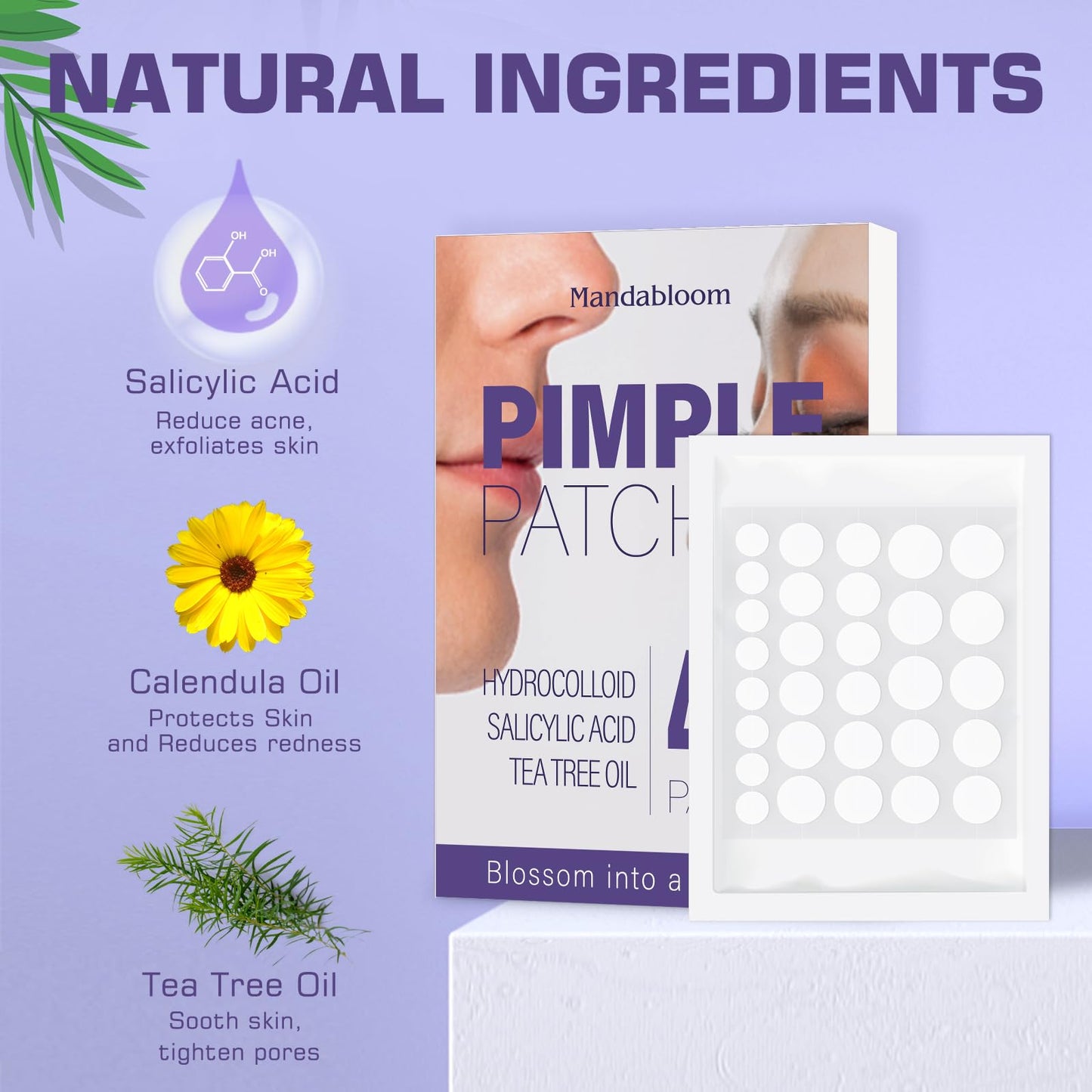 Mandabloom Acne Pimple Patches -420 Pack