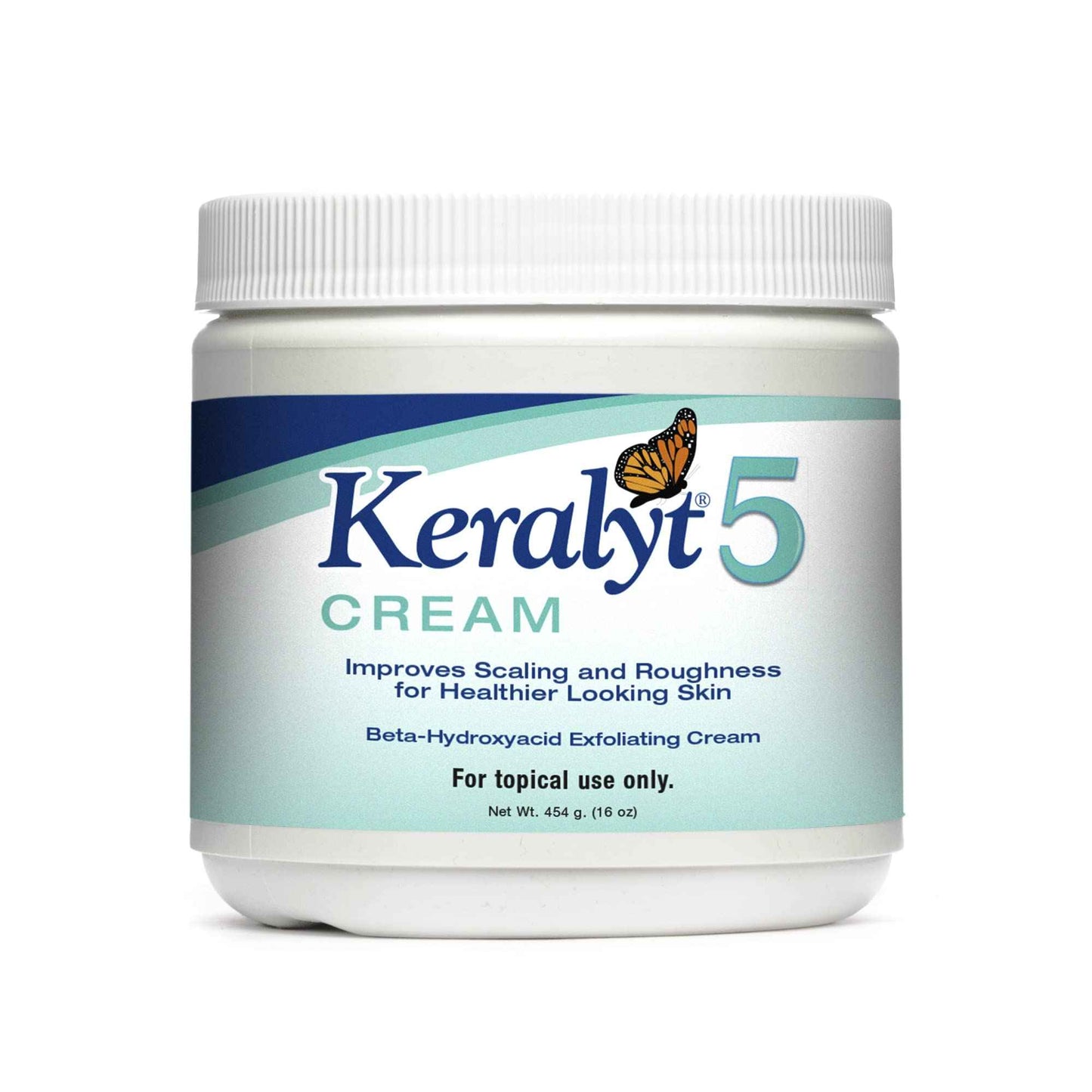 Keralyt 5 Psoriasis Cream - Full Body 5% Salicylic Acid Exfoliating Skin Lotion - Promotes Relief from Itchy, Redness, Dryness, Roughness, and Flakey Skin