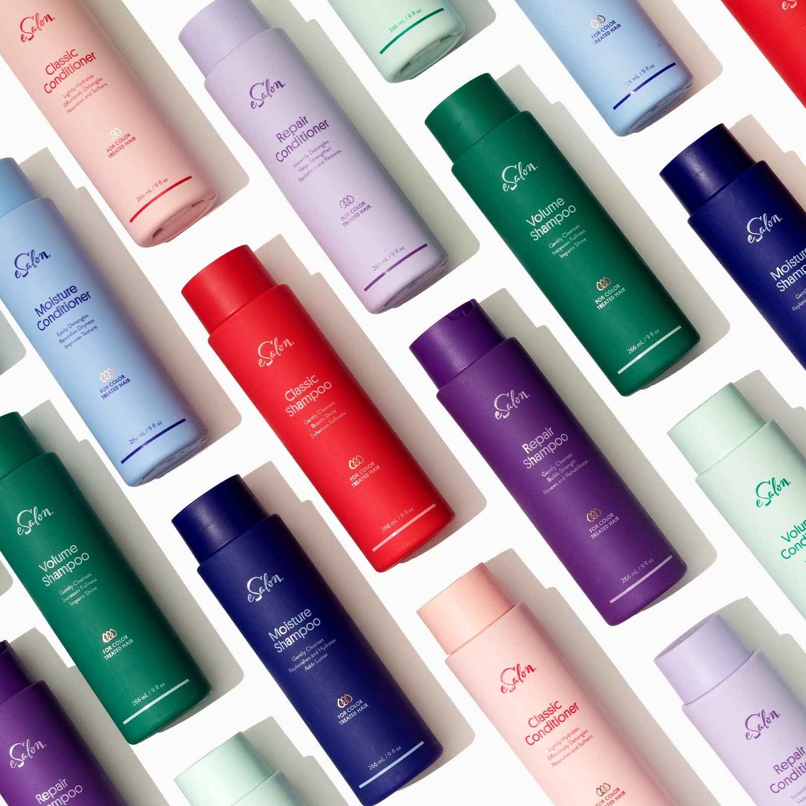 eSalon Classic Color Care Shampoo & Conditioner Bundle, for Color Treated Hair, Sulfate-free (SLS and SLES)