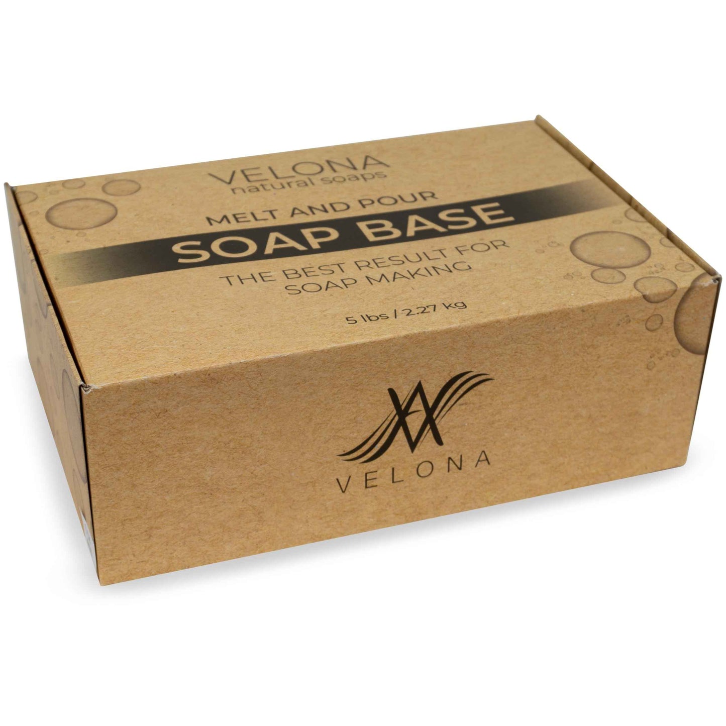 velona 5 LB - Shea Butter - Melt and Pour Soap Base SLS/SLES free | Natural Bars for The Best Result for Soap-Making