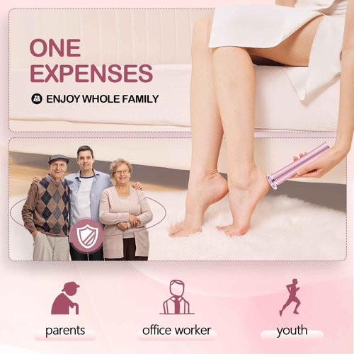 Cordless Electric Foot Callus Remover,Rechargeable Grinder Tool for Feet Dead Skin,Professional Pedicure File Heel Sander with 60pcs Replacement Sandpaper Pads(Pink)