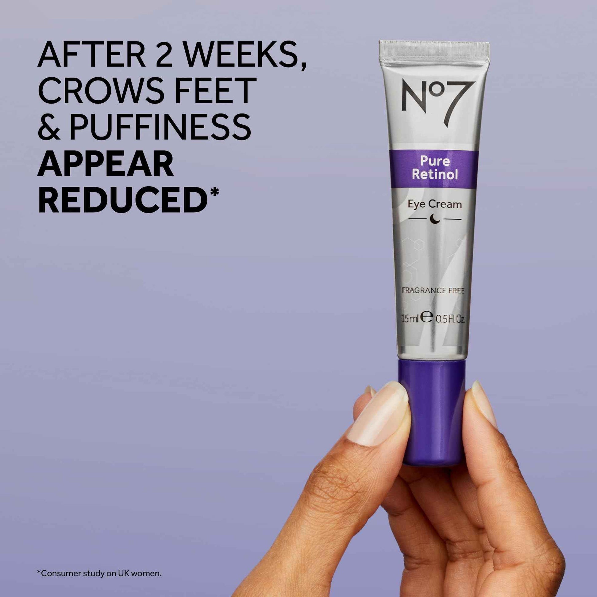 No7 Retinol Collection - Includes Retinol Night Repair Cream (25ml), Eye Cream (5ml), 0.3% Night Concentrate (10ml), Velvet Eye Mask & Pillow Mist (75ml) (5 Count)
