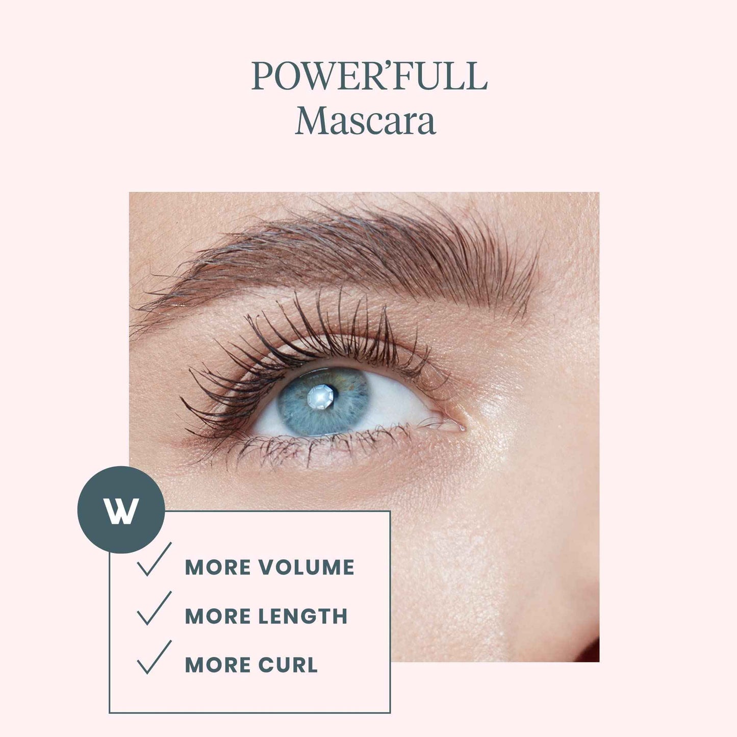 Wonderskin Top Gloss Clear Shine and Power'full Mascara Set