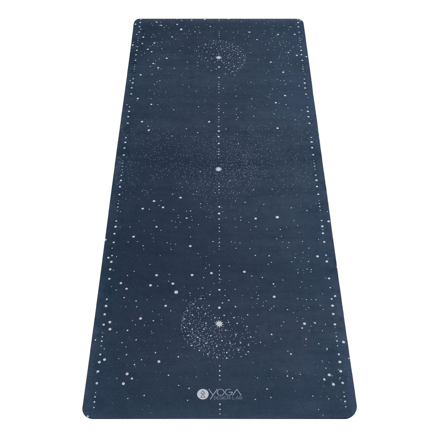 YOGA DESIGN LAB | The Kids Glow in the Dark Yoga Mat | Eco-Friendly + Supportive + Colorful Childrens Play Mat | Non Toxic | Ideal for Yoga, Gymnastics, Exercise, Athletics | Includes Carrying Strap! (Celestial, 4 mm)