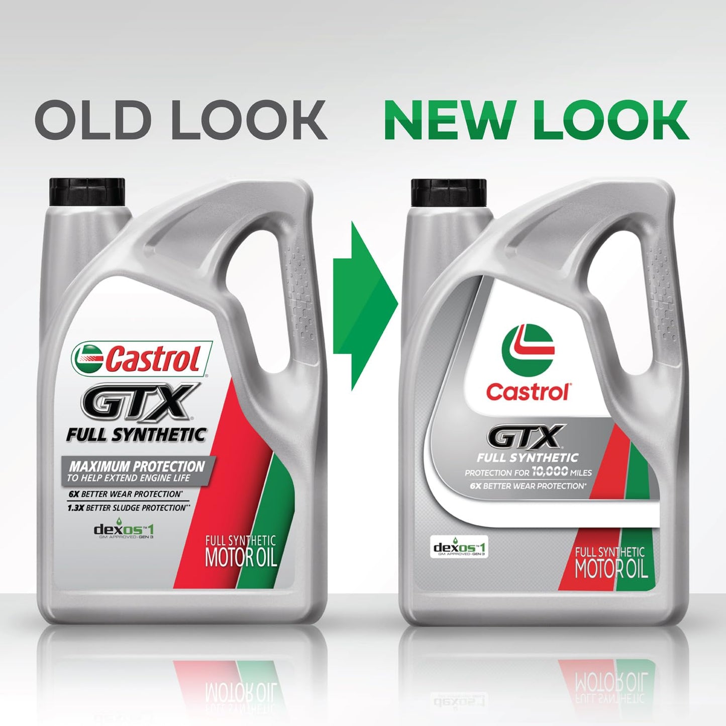 Castrol GTX Full Synthetic 0W-20 Motor Oil, 5 Quarts, Pack of 3