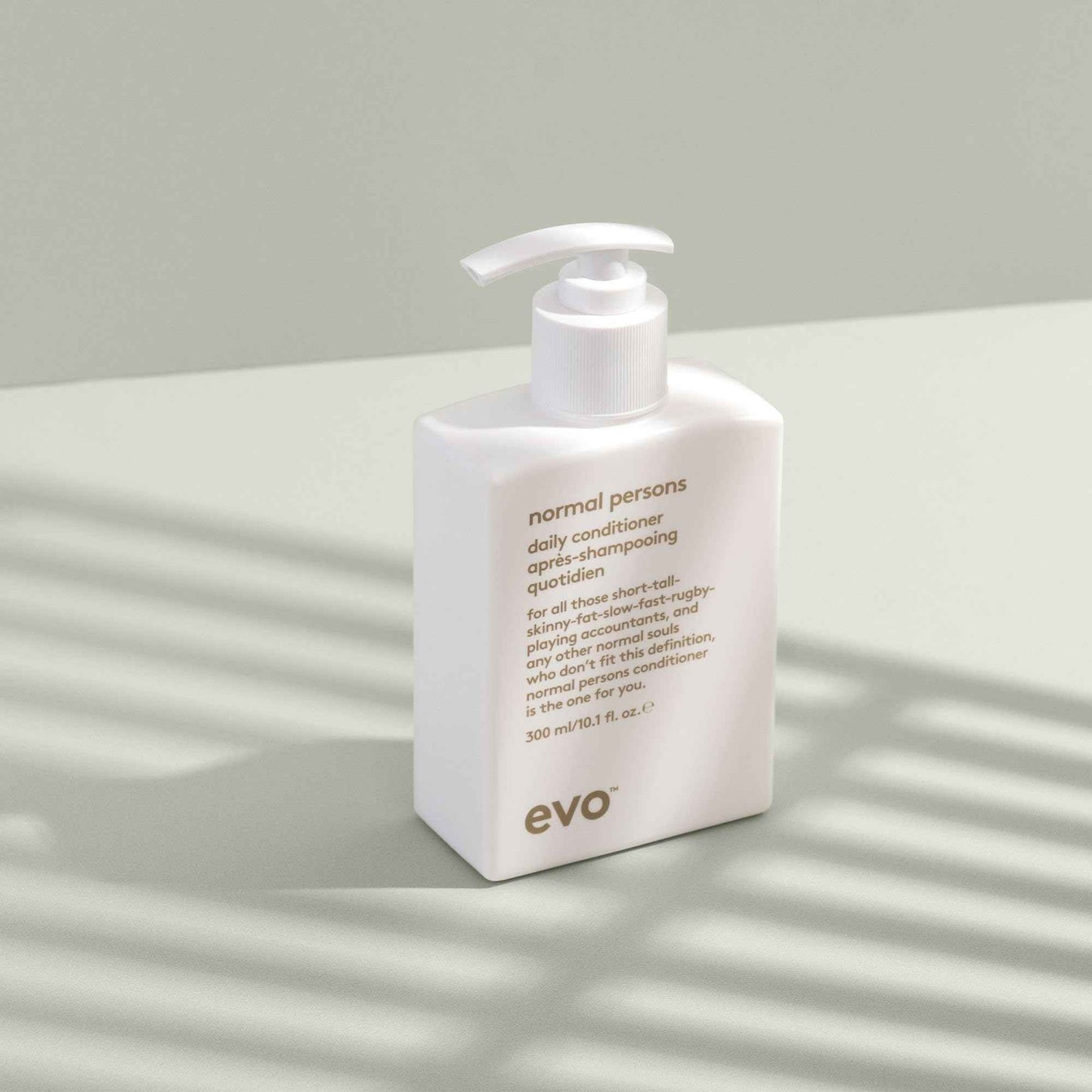 EVO Normal Persons Daily Care Conditioner - Deeply Cleanses, Removes Product Build-Up & Strengthens All Hair Types - 300ml / 10.1fl.oz