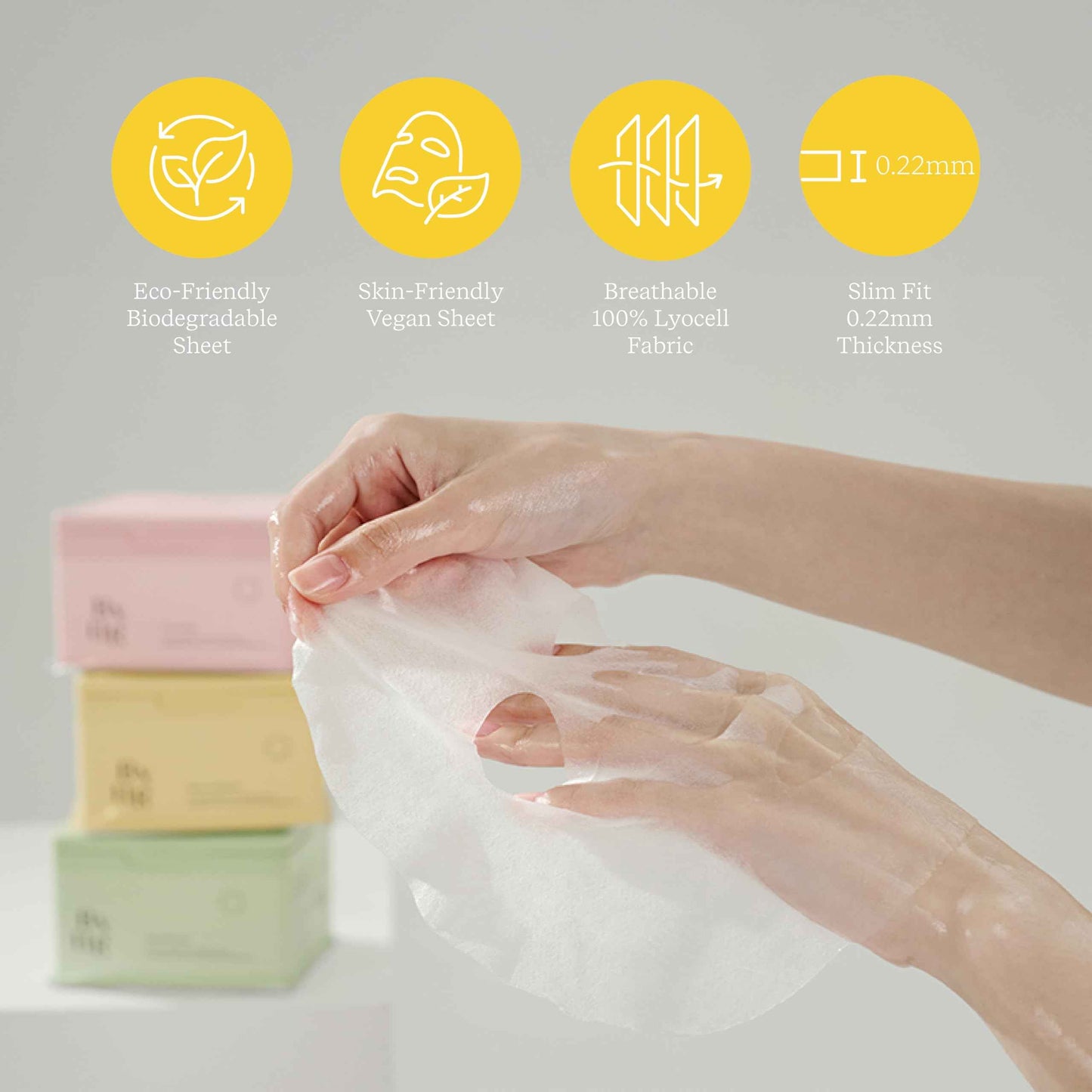 ByUR Honey Gorgeous Daily Aqua Serum Mask (30 Count) Hydrating Moisturizing Face Mask, Skin Elasticity & Firmness Treatment, Honey Extract for Dry Skin, Pore Tightening, Vegan K-Beauty Skincare