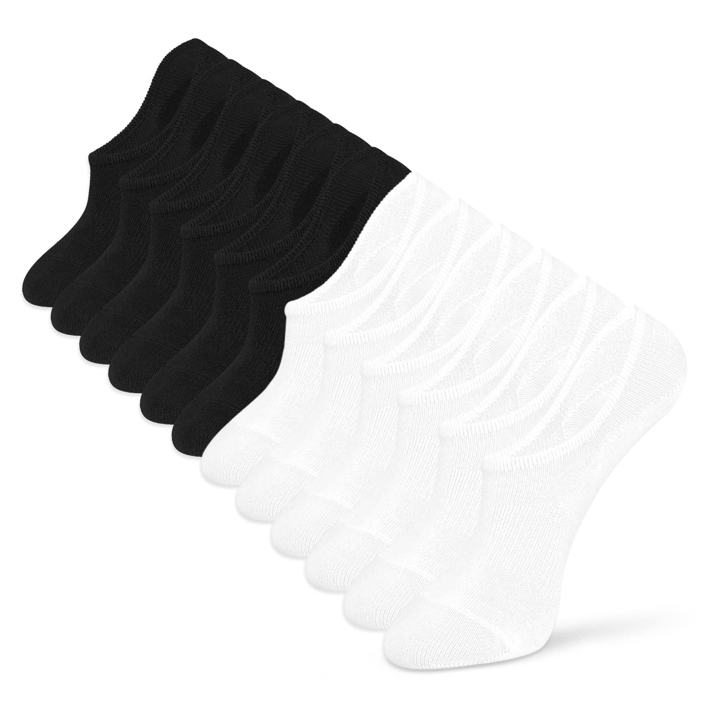 IDEGG No Show Socks Women and Men Low Cut Anti-slid Athletic Running Novelty Casual Invisible Liner Socks