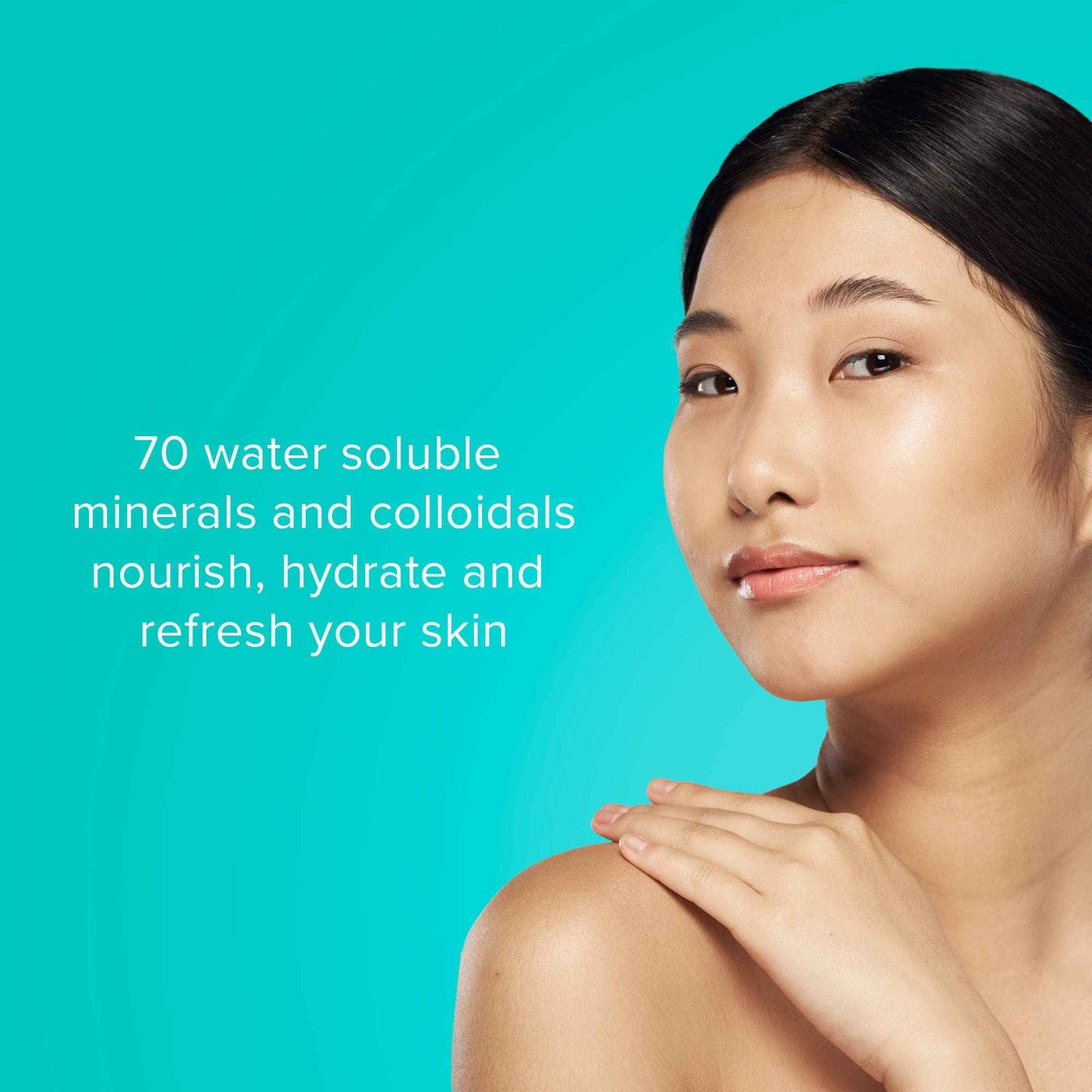 ClarityRx Take Your Vitamins Daily Mineral Spray for Dry Skin, Natural Plant-Based Moisturizing Face & Body Mist for All Skin Types (1 fl oz)