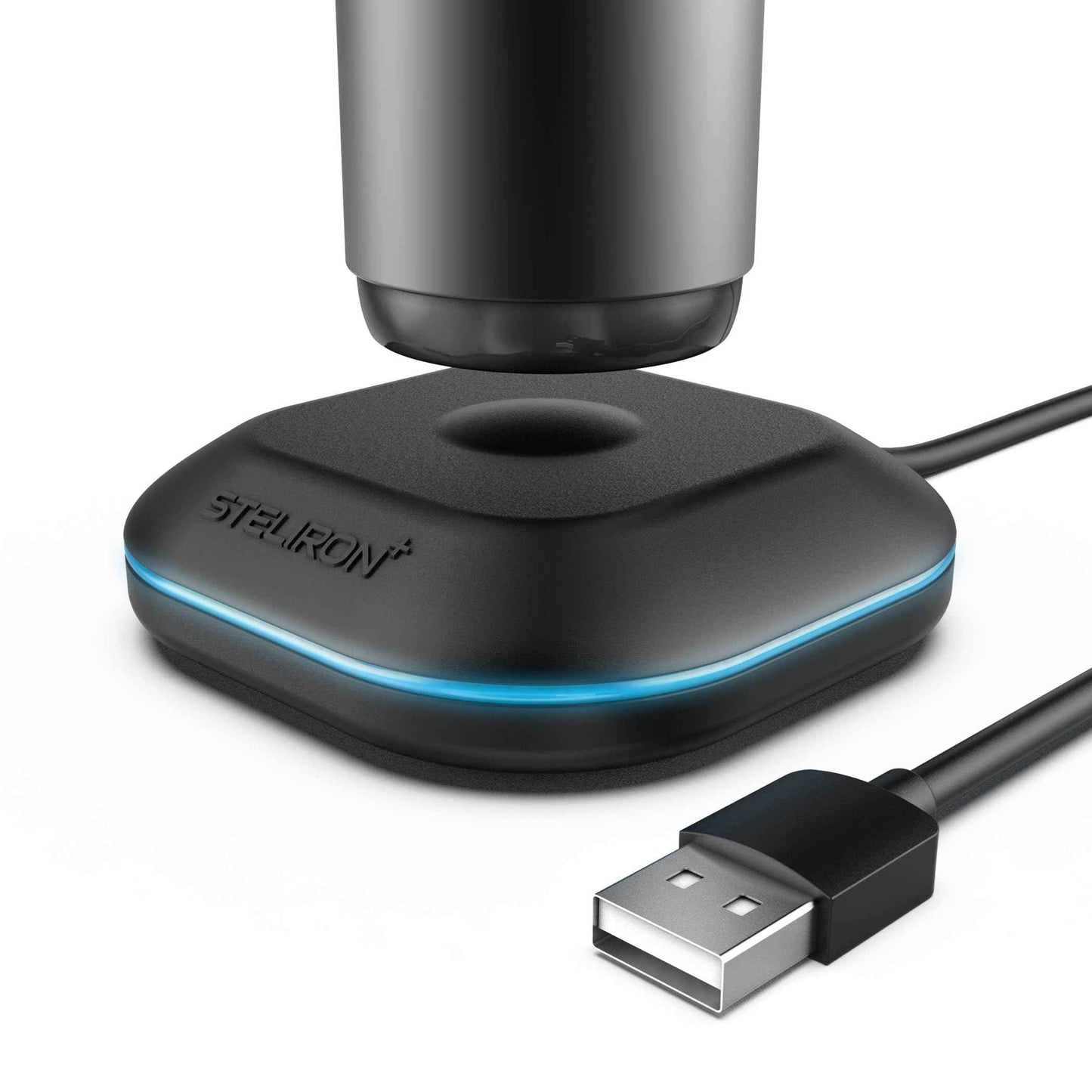 Charger Replacement for OralB iO Electric Toothbrush (Series 7,8, 9,10) Magnetic Charging Base - Travel Friendly, USB Powered, Black (Single)