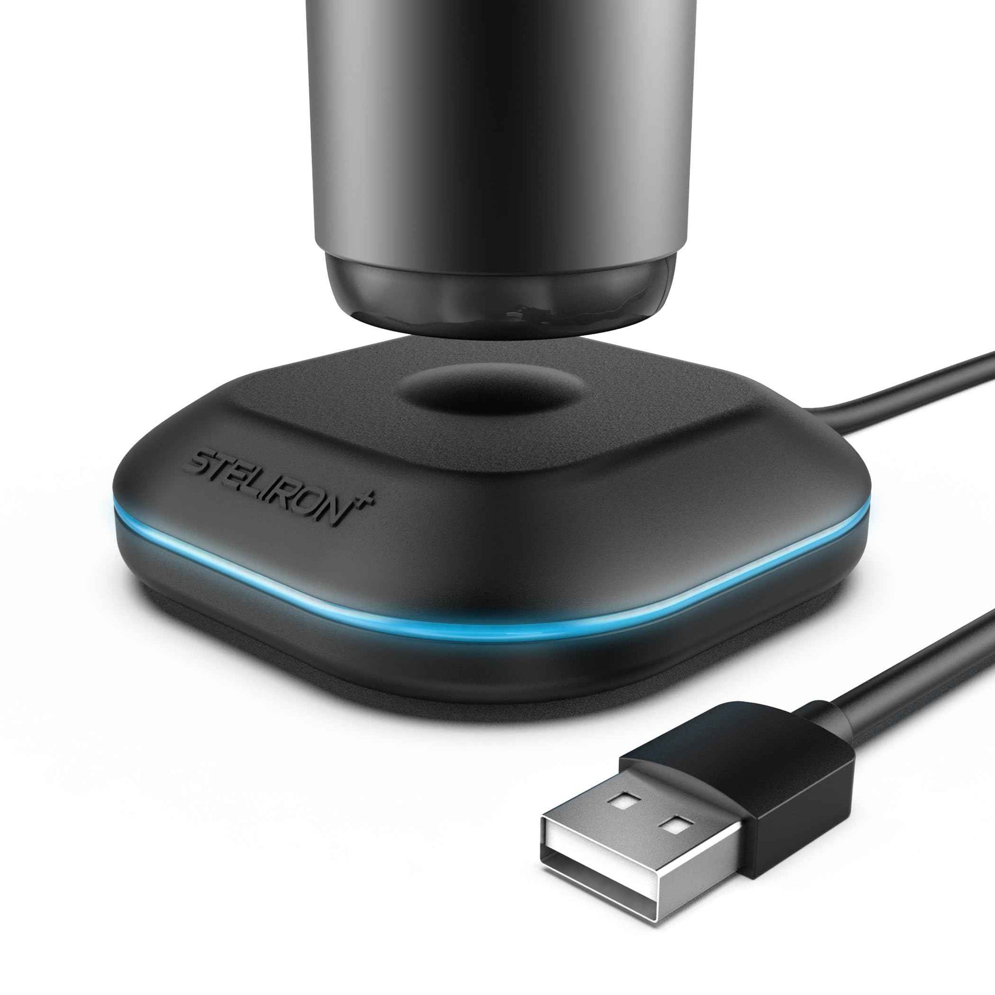 Charger Replacement for OralB iO Electric Toothbrush (Series 7,8, 9,10) Magnetic Charging Base - Travel Friendly, USB Powered, Black (Single)