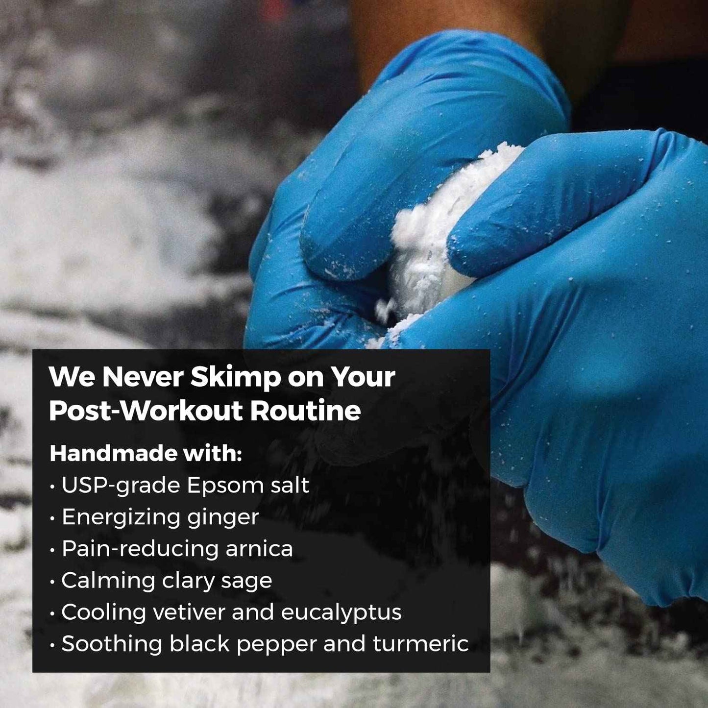 Muscle Rehab Magnesium Epsom Salt Bath Bombs - Fast-Absorbing Muscle Soak for Post-Workout Recovery - Bath Bombs for Sore Muscles and Pain- Tranquil Foot Soak Bombs - Athletic Recovery Bath - 2 Packs