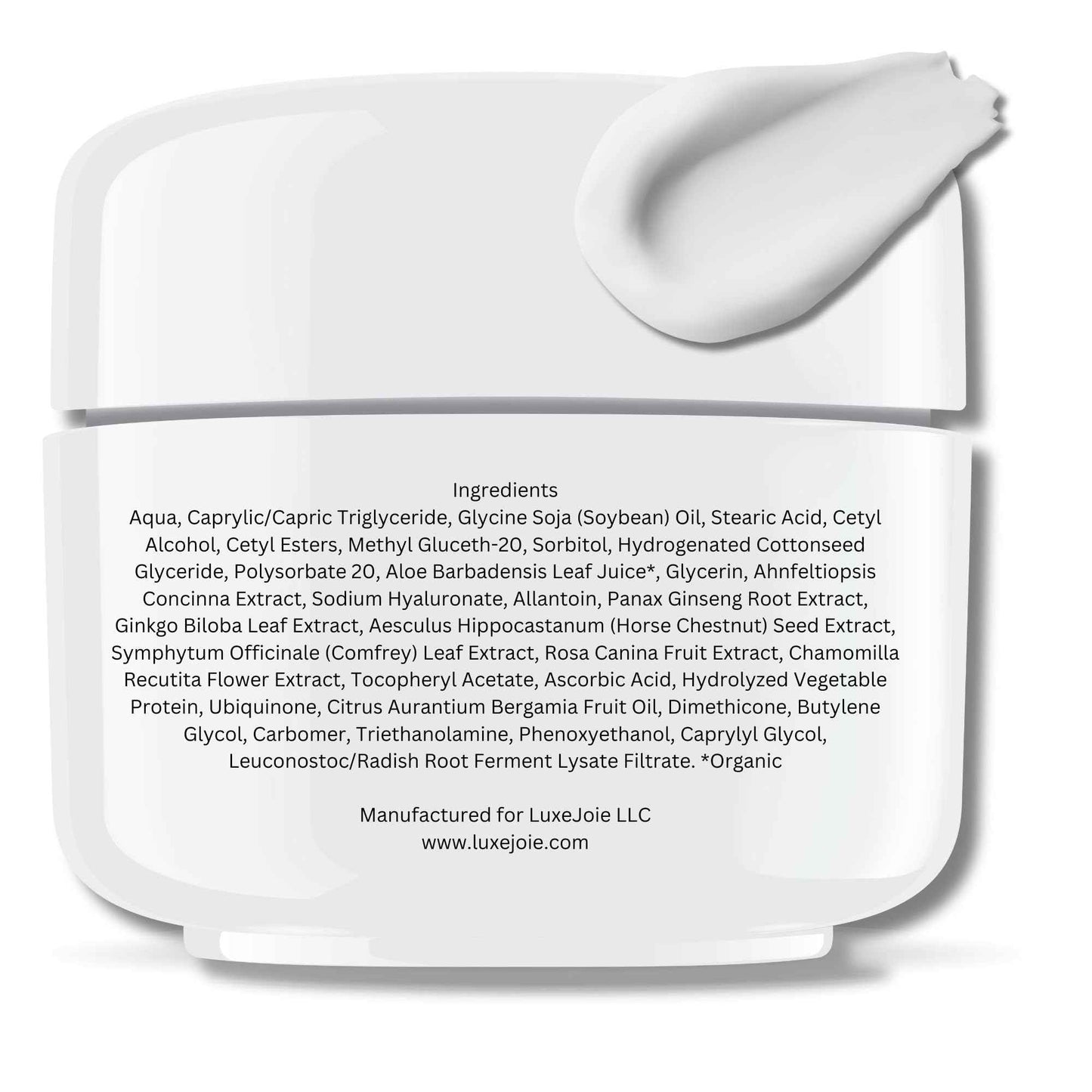 LuxeJoie Restorative Marine Moisturizer, 2 Ounces, Face Cream