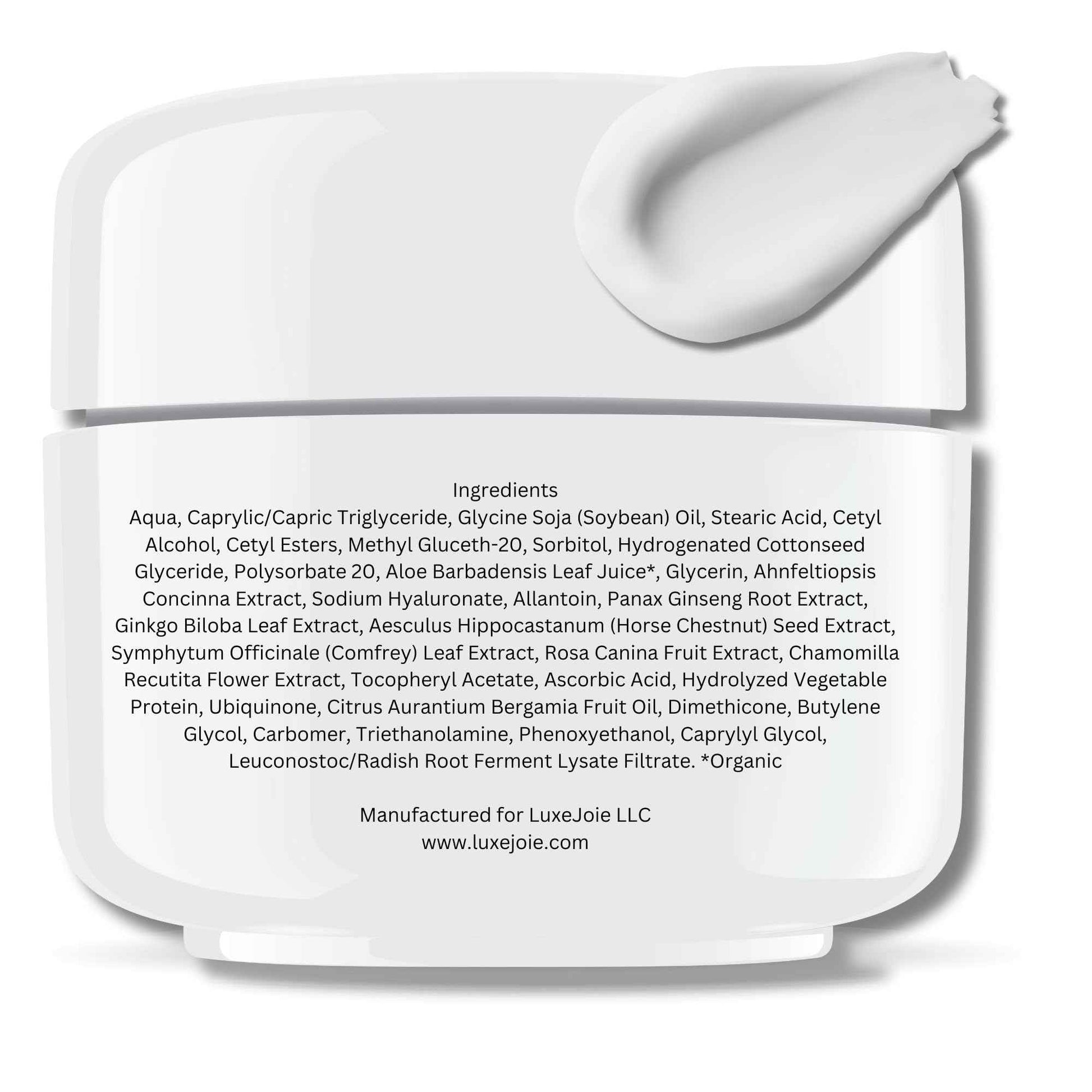 LuxeJoie Restorative Marine Moisturizer, 2 Ounces, Face Cream