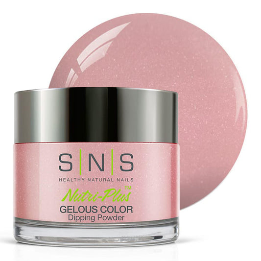 SNS Nail Dip Powder, Gelous Color Dipping Powder - French Kiss (Pink/Lavender, Cream) - Long-Lasting Dip Nail Color Lasts 14 Days - Low-Odor & No UV Lamp Required - 1oz