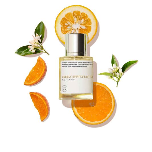 Dossier Bubbly Spritz & Bitters Eau de Parfum for All - 50ml / 1.7oz - Sparkling Citrus Aromatic Fragrance with Grapefruit, Neroli & Vetiver - Vegan, Clean, Genderless Perfume