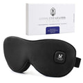 Aroma Season Cordless Heated Eye Mask, Warm Eye Compress for Dry Eyes, Styes, Blepharitis, Chalazion, Moist Heat Treatment to Unclog Lacrimal Glands (Black)