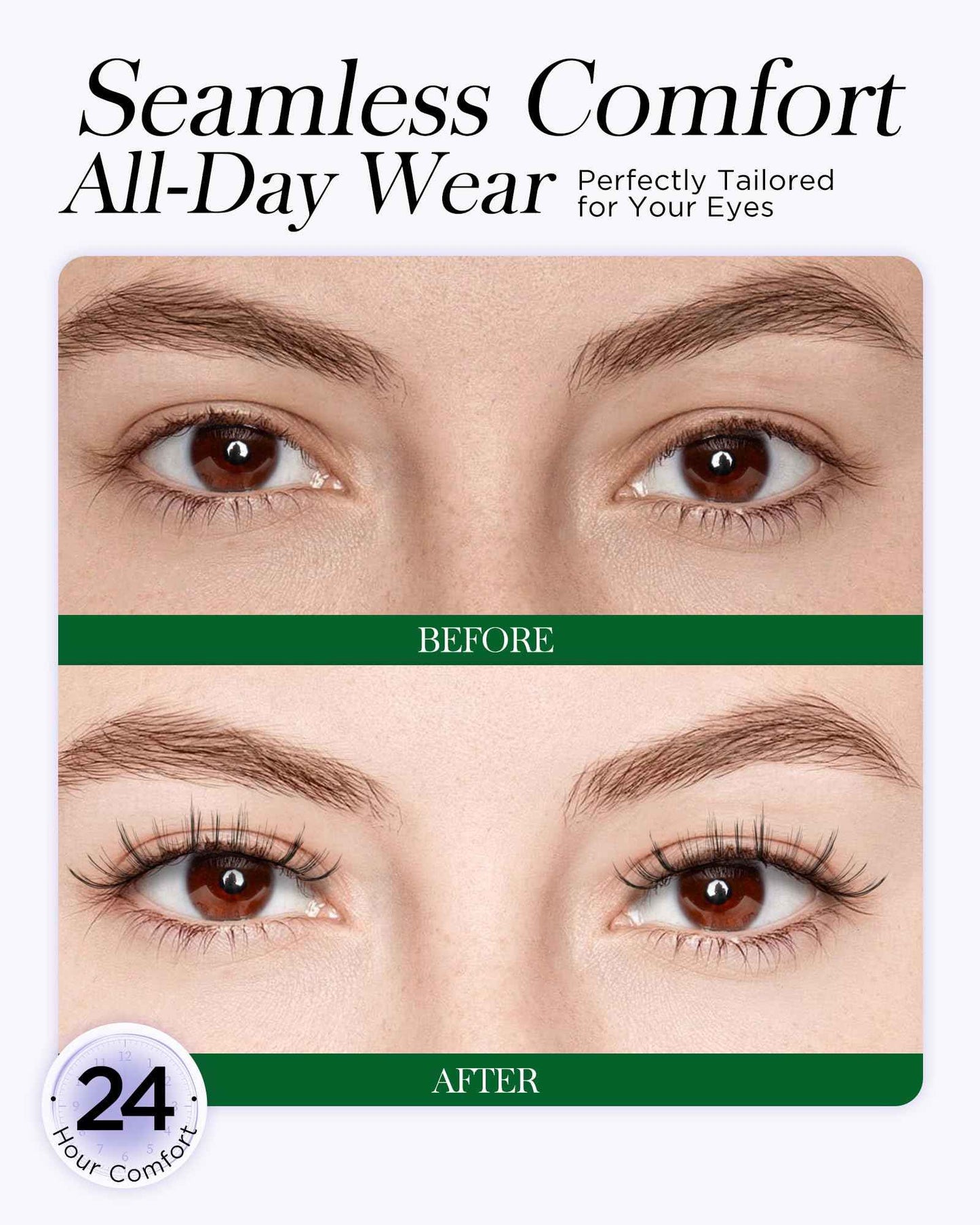 BEYELIAN Portable Magnetic Eyelashes with Applicator, Upgrade Soft Magnetic Lashes No Glue Needed Magnetic Eyelashes Natural Look, Reusable, Fales Eyelashes for Eye YT25 (All-In-One & Comfortable)