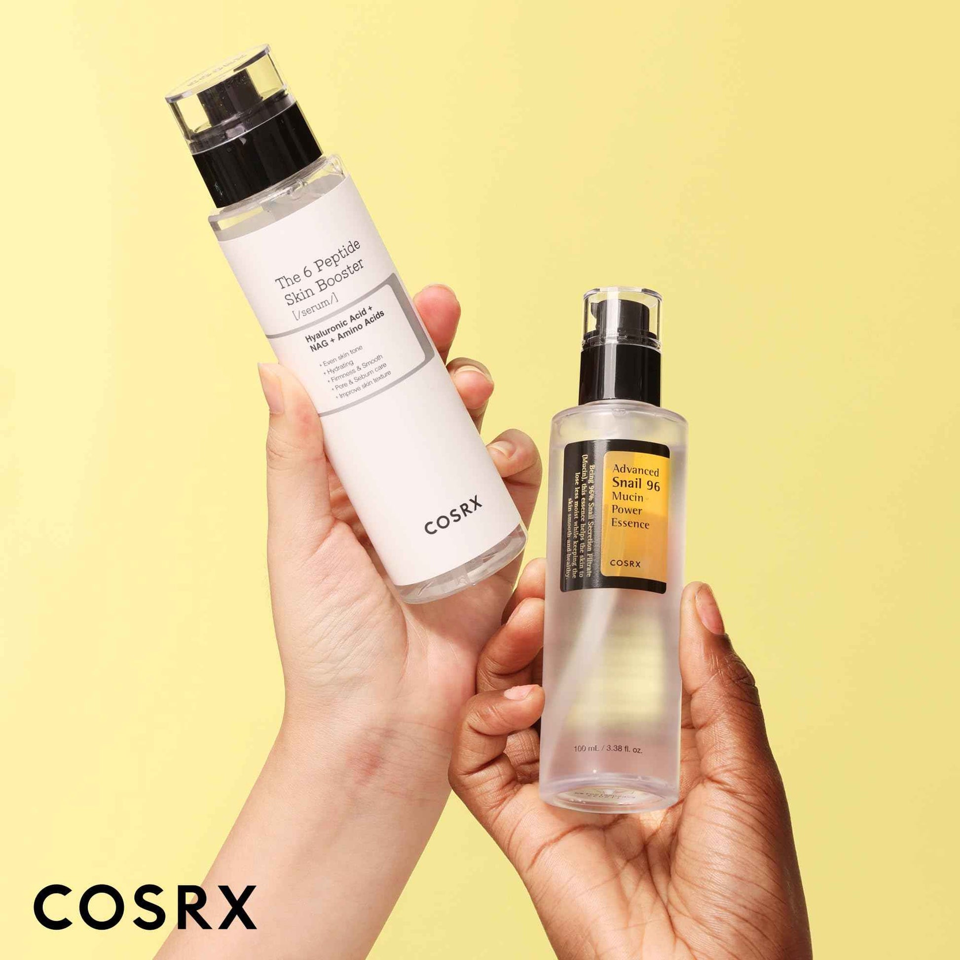 COSRX Snail Mucin 96% Peptide Booster Set - Amazon Exclusive - Korean Skin Care, Gift Sets, Skin Care Sets for Women, Advanced Snail Mucin Serum, Face Serum, Stocking Stuffers for Women