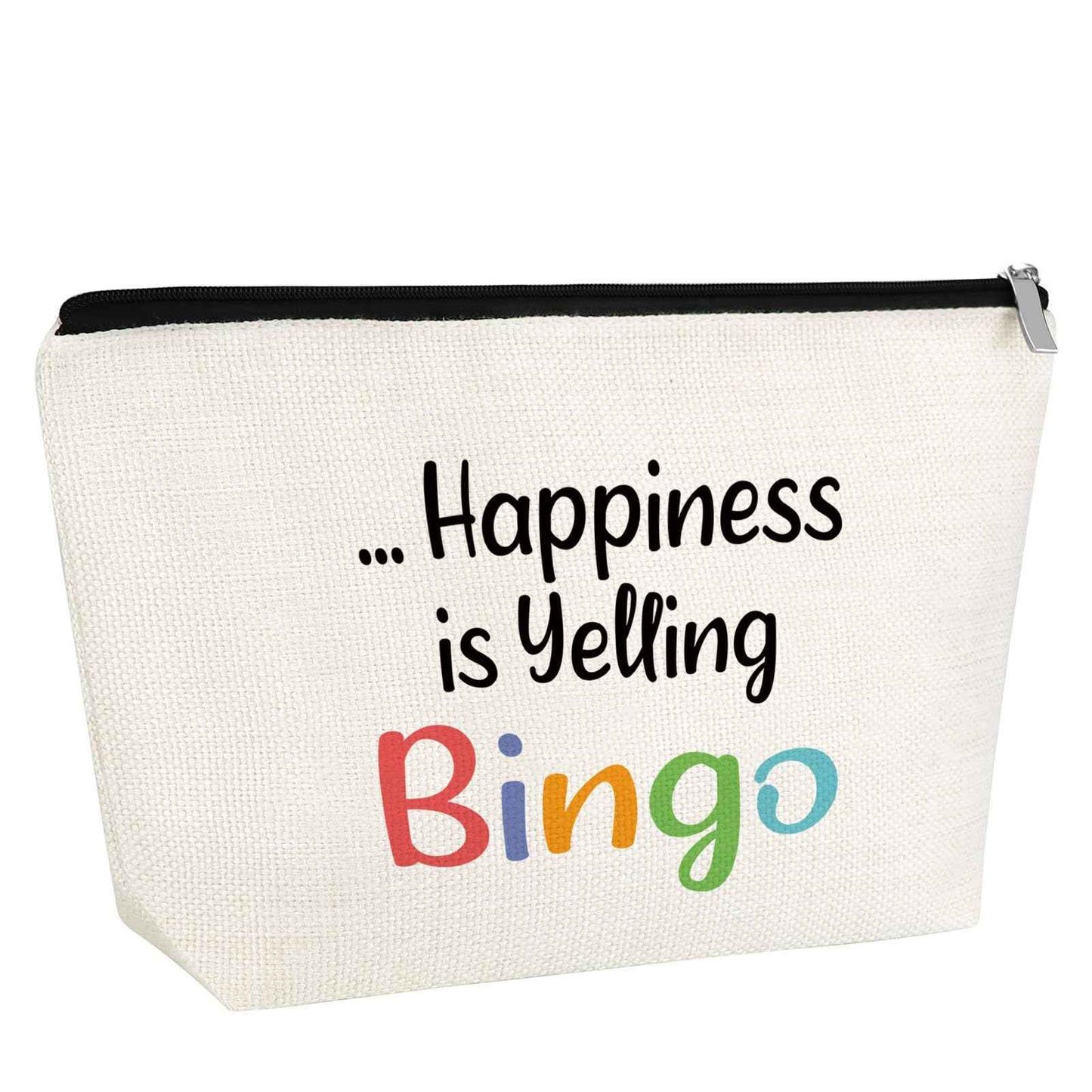 Gfhzdmf Bingo Lover Gifts for Women Makeup Bag Bingo Game Gifts for Bingos Player Gambler Gift Casino Lover Gift Christmas Birthday Present for Her Friends Travel Cosmetic Pouch