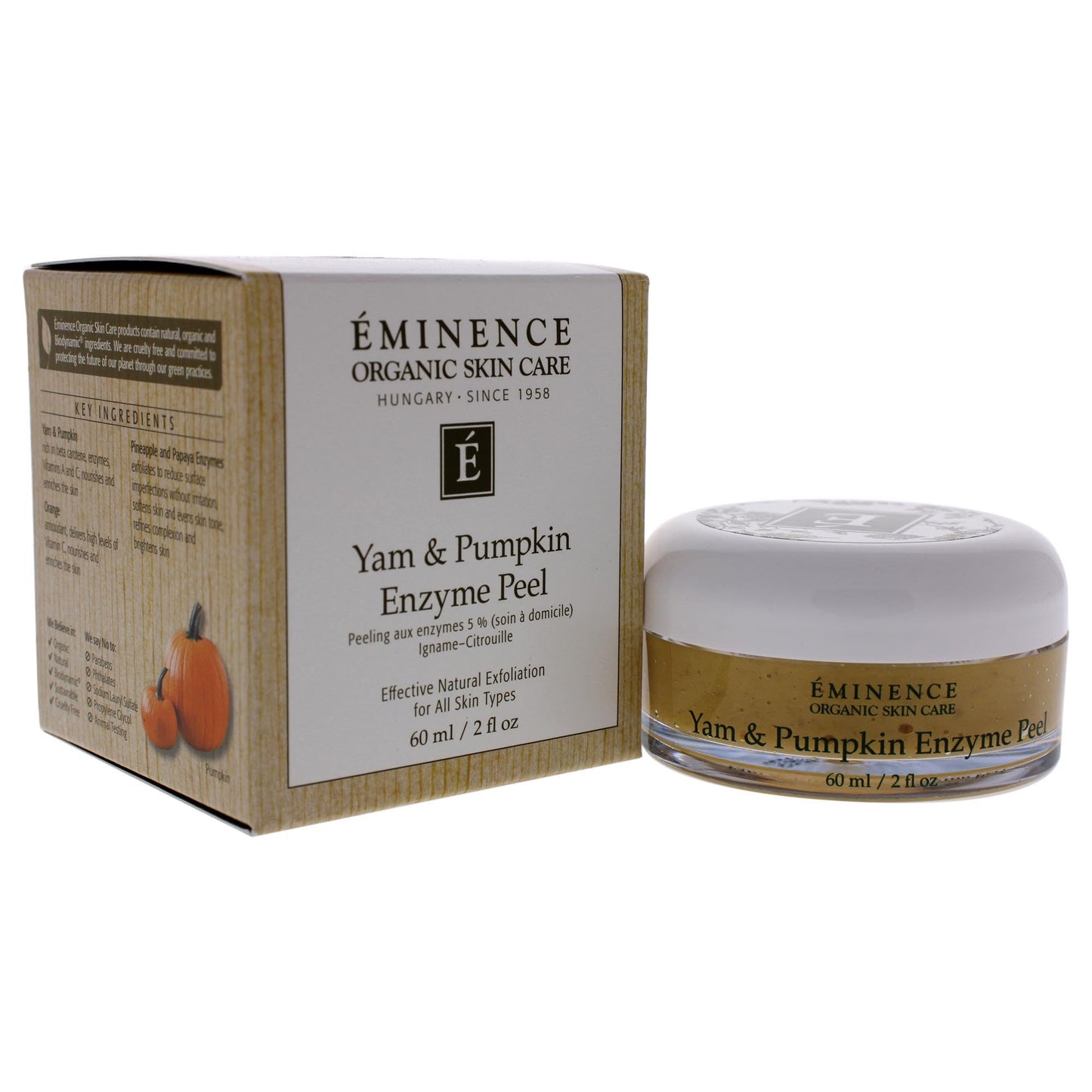 Eminence Yam and Pumpkin Enzyme Peel, 2 Ounce, white