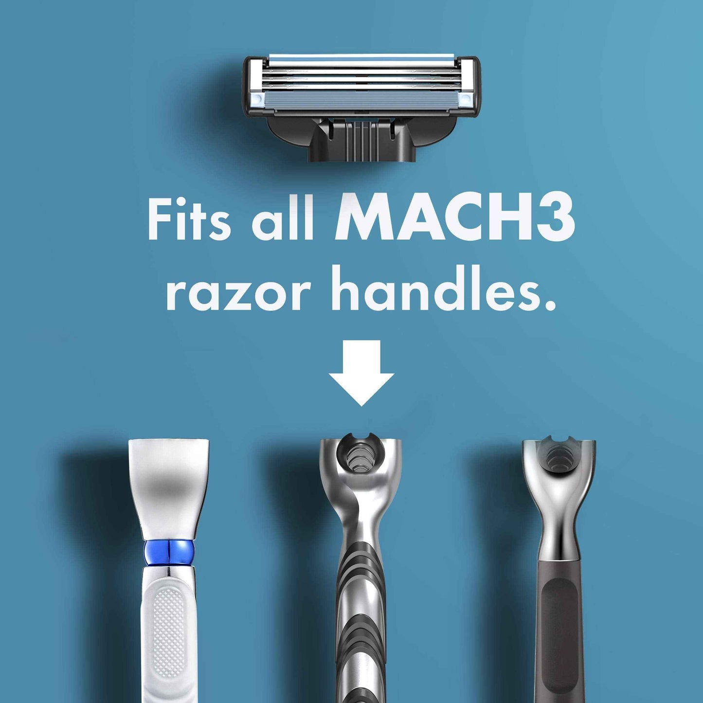 Gillette Mach 3 Razor Refils 12 pack