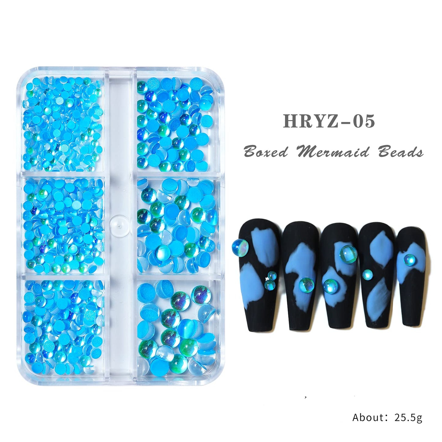 NAISKA 540Pcs Nail Arts Rhinestones Set 3D Aurora Candy Crystal Rhinestone for Nails Flatback Rhinestones Beads Gems Nail Charms Decorations for Nail DIY Crafts Shoes Jewelry