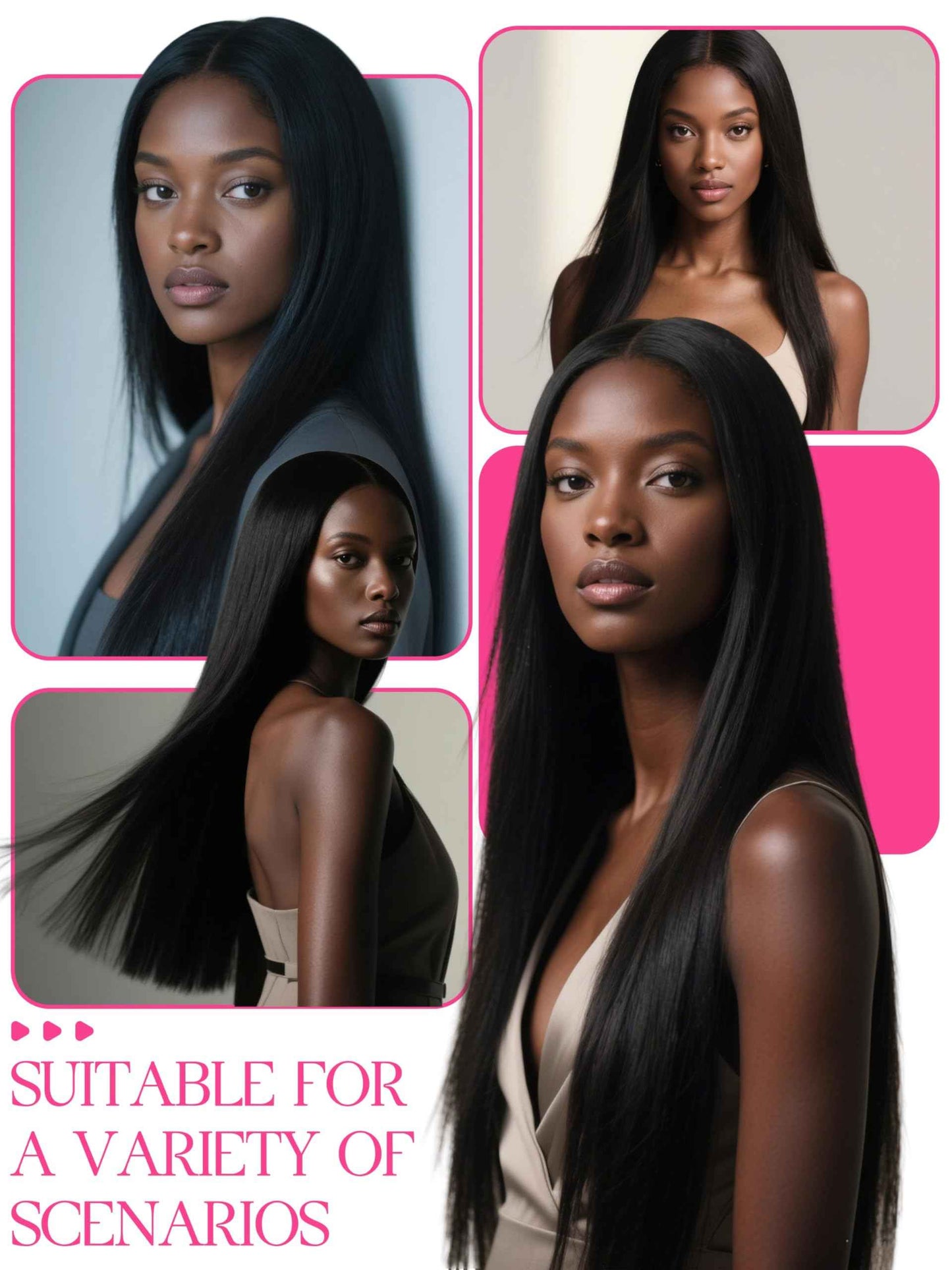 Lacer Clip in Hair Extensions Real Human Hair, 16 Inch Straight Clip ins 1B Natural Black, Remy Human Hair Extensions 7pcs Per Set