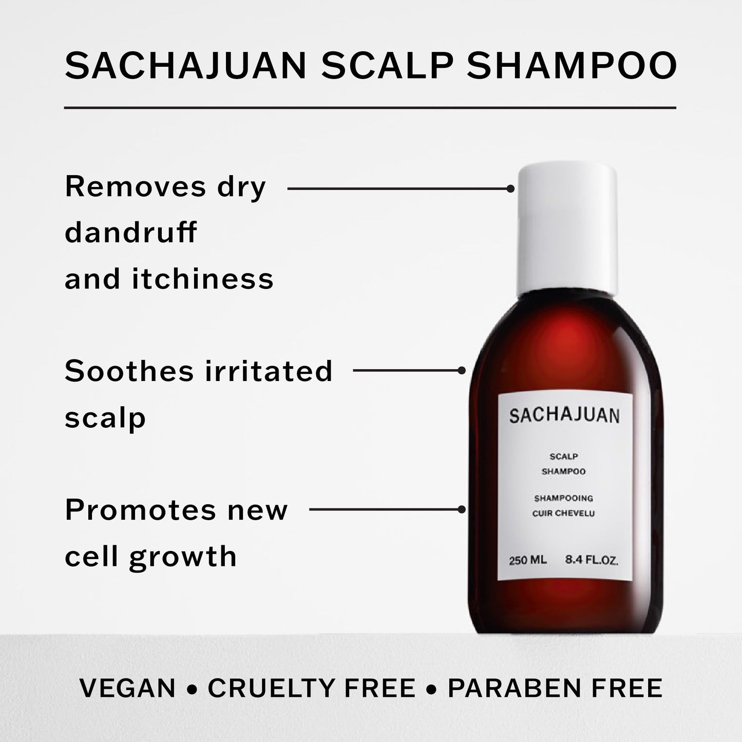 SachaJuan Scalp Shampoo 250 ml 8.4 fl oz