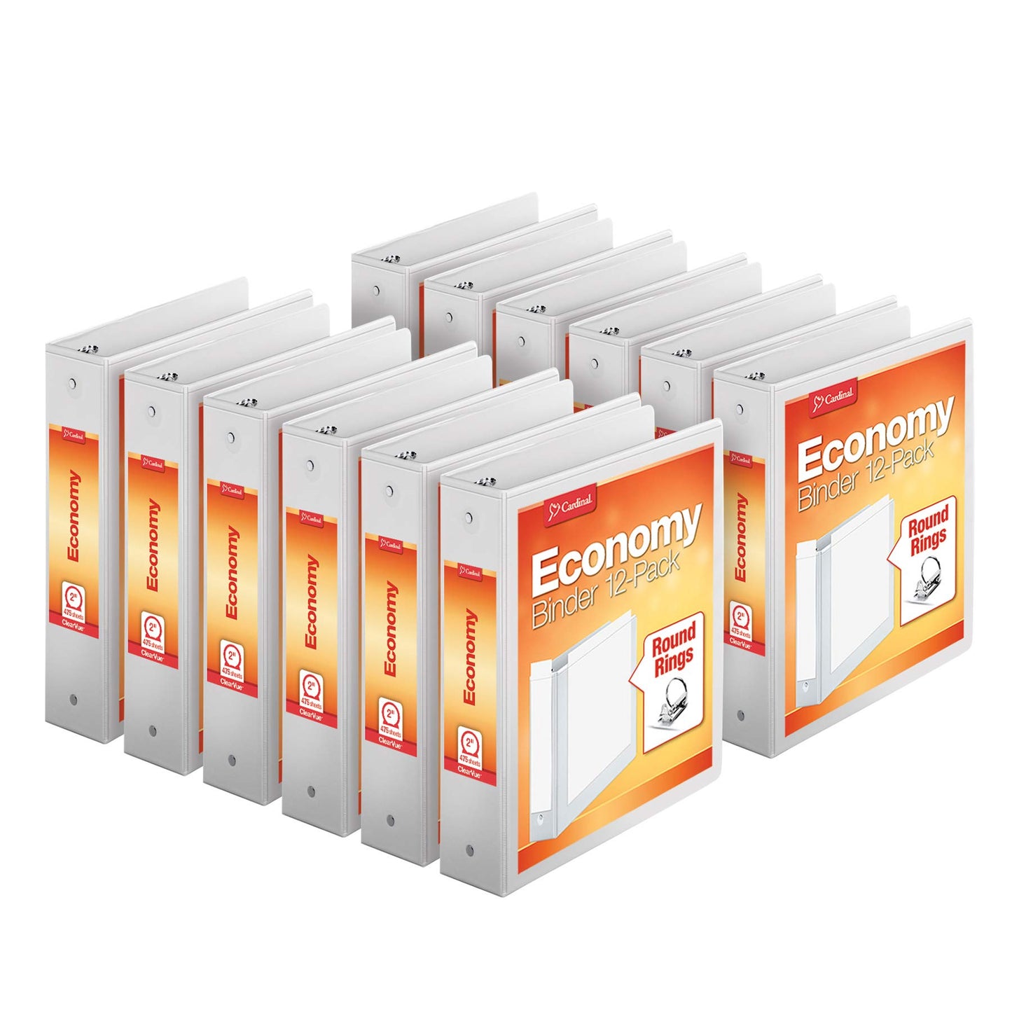 Cardinal Economy 3-Ring Binders and Binder 4 Pack Bundle (90641 + 79520)