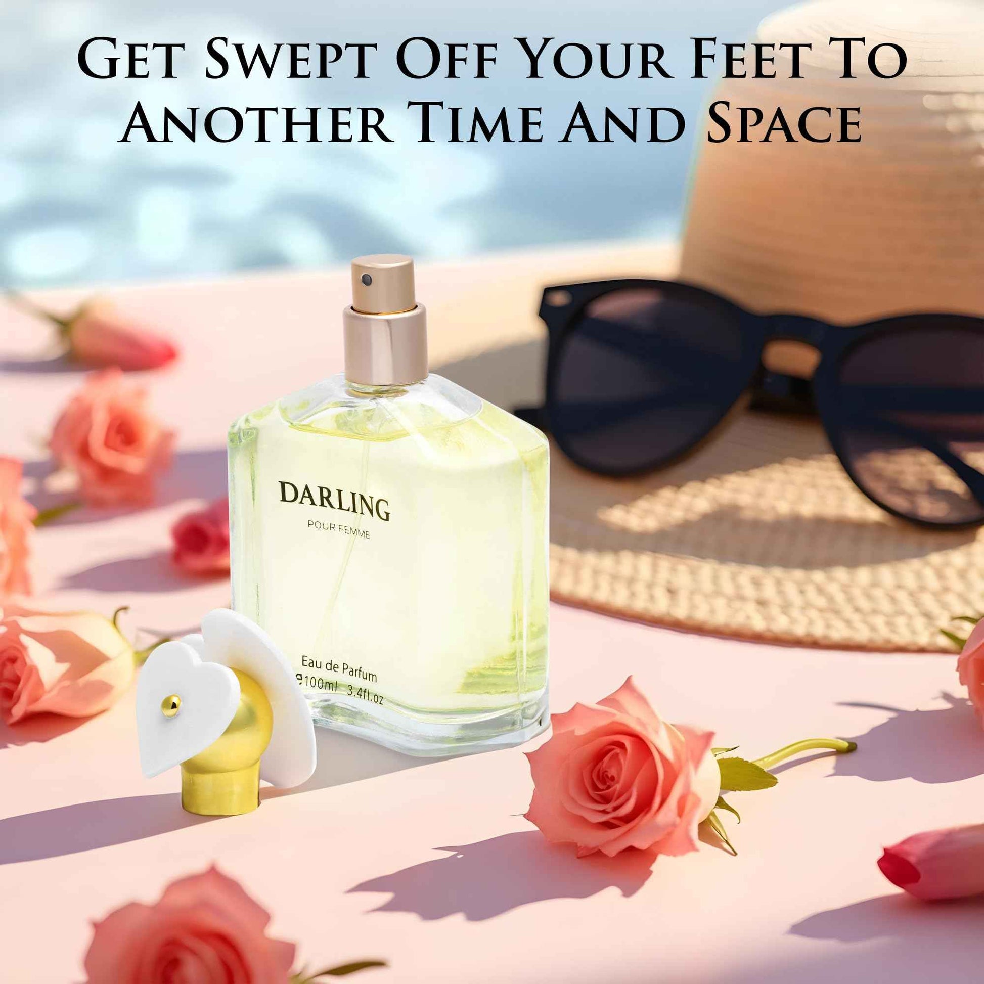 URBAN COLLECTION Darling So Fresh for Women Eau De Parfum – Fruity & Floral Fragrance – Grapefruit, Sweet Raspberry – Jasmine, Rose – Free of Paraben, Vegan & Cruelty-Free – 100ml Bottle