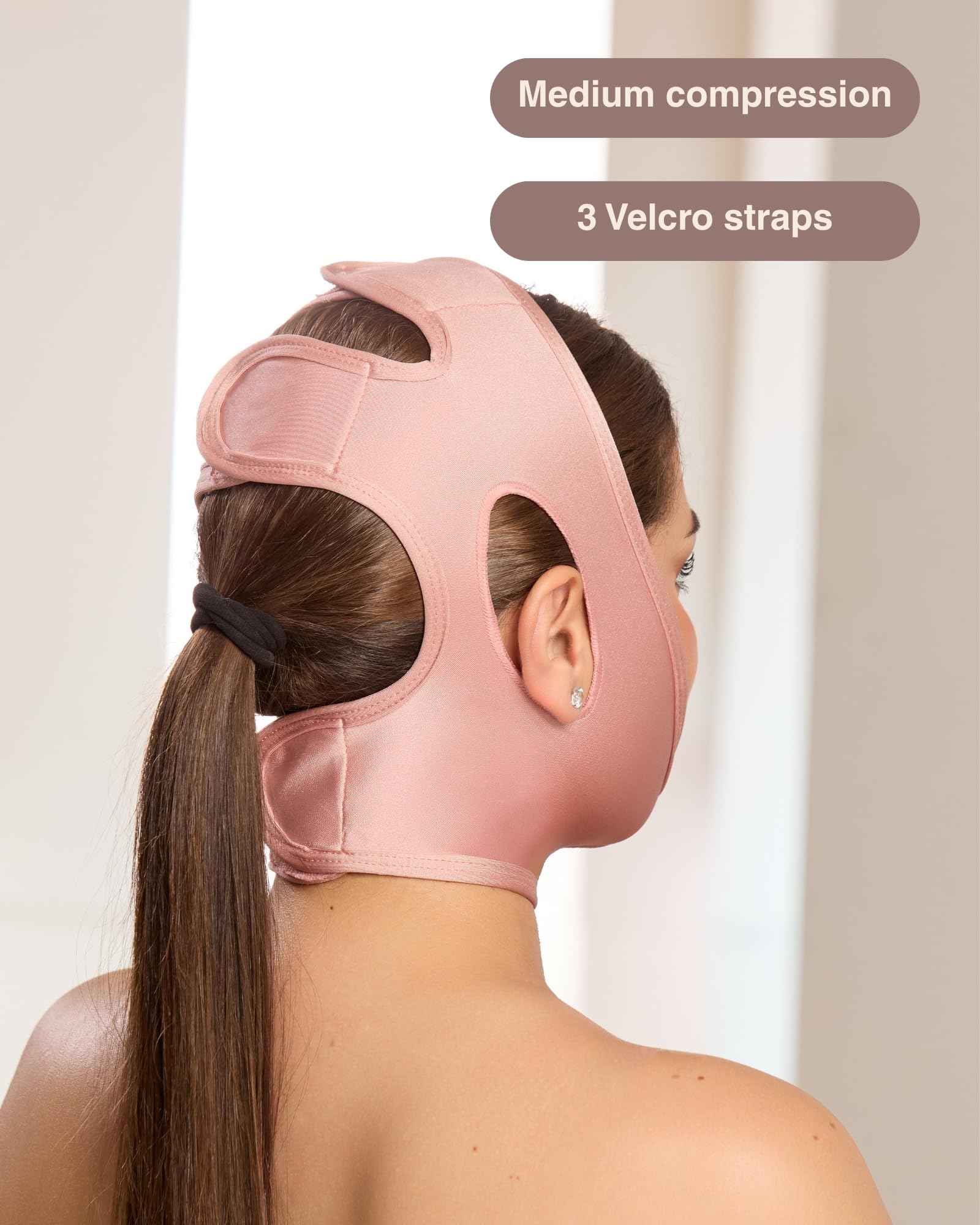 Shape Concept Chin Strap Support Band Neck Bandage Face Lifting Slimmer Chin Lift Facial Compression