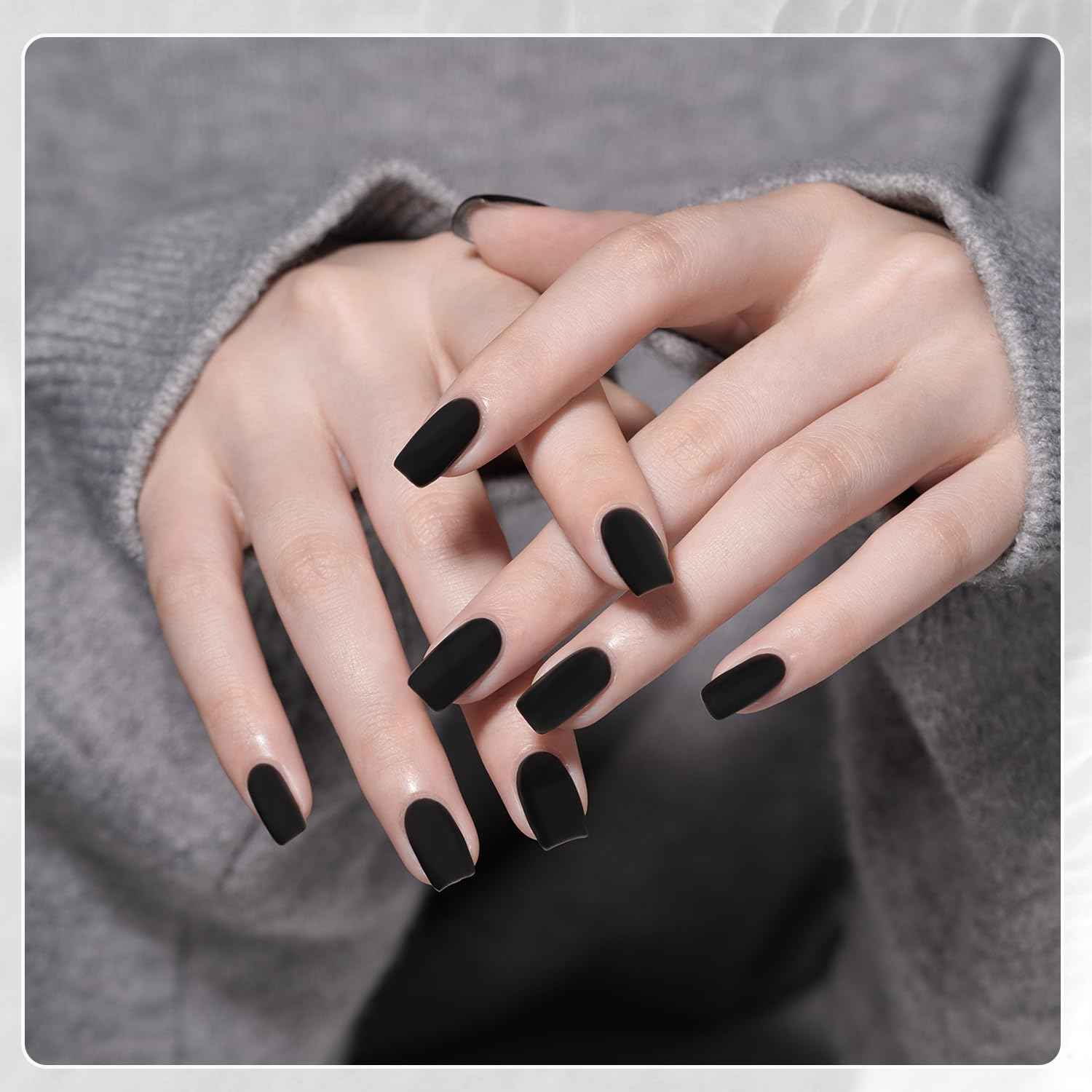 GAOY Glitter Cat Eye Gel Nail Polish Set with Matte Gel Top Coat