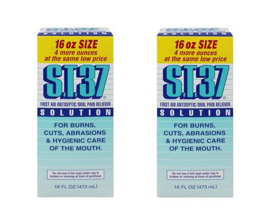 ST 37 First Aid Antiseptic Solution, 16 Oz. (Pack of 2)