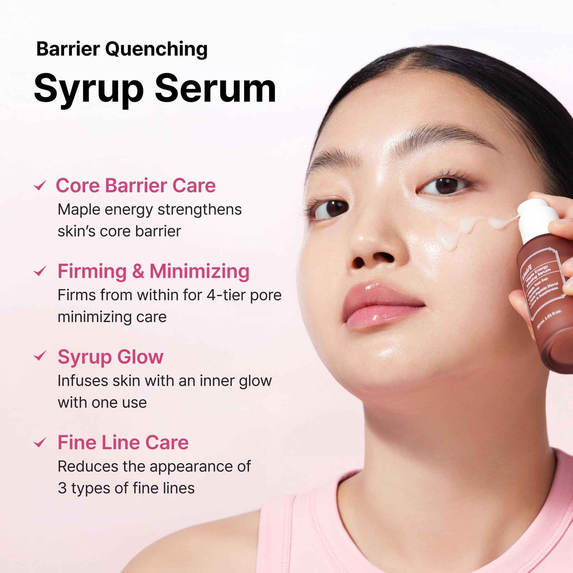 DearKlairs Maple Energy Infusing Serum 30 ml, Anti Aging, Skin Barrier, Pore Minimizing, Peptide, Squalane, hydrating and moisturizing serum, Korean skin care, Dry Skin