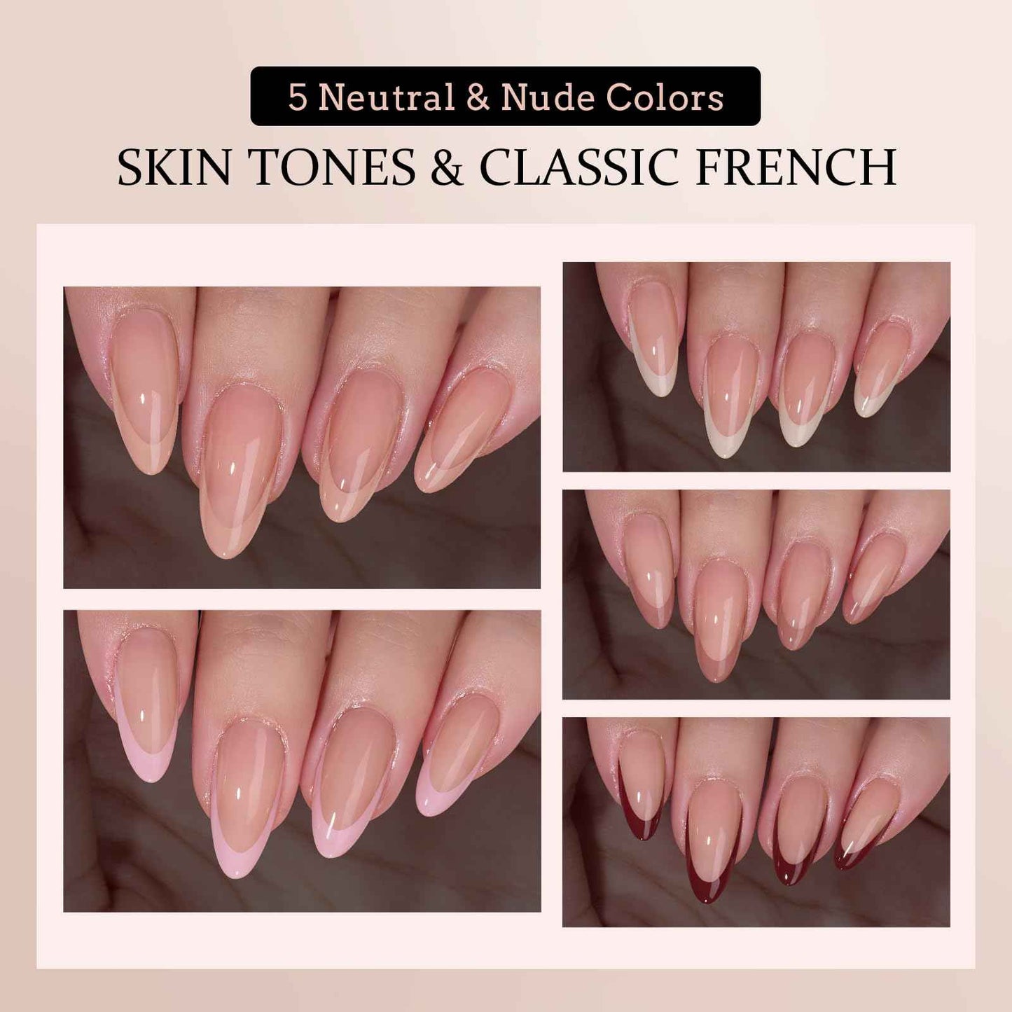 btartboxnails XCOATTIPS French Gel Nails Nail Gel for Nail Tips