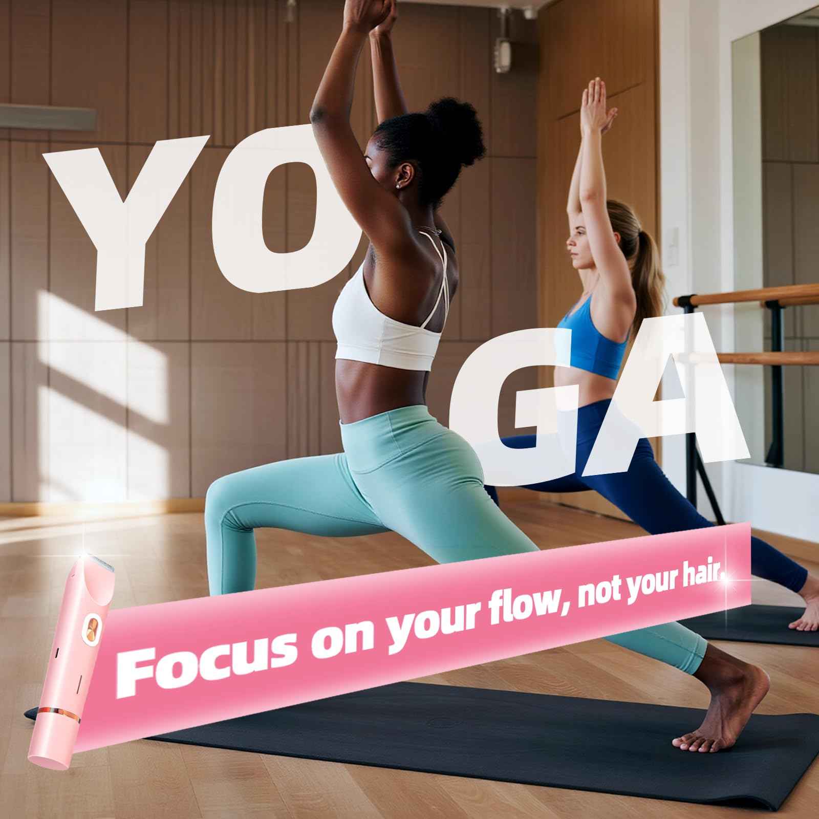 VELOZ Bikini Trimmer for Women Dual Head - IPX7 Waterproof & Painless Electric Razors for Women Bikini Line, Legs, Underarms, Face - Portable Cordless Shaver | Ideal Christmas Gift for Her